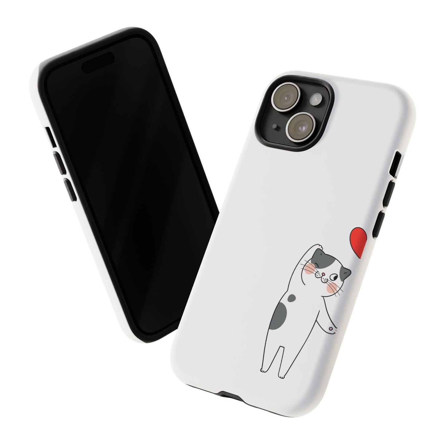 Tough Phone Case, Durable and Trendy Glossy Finish, Cute Stylish Design, Everyday Smartphone Protection