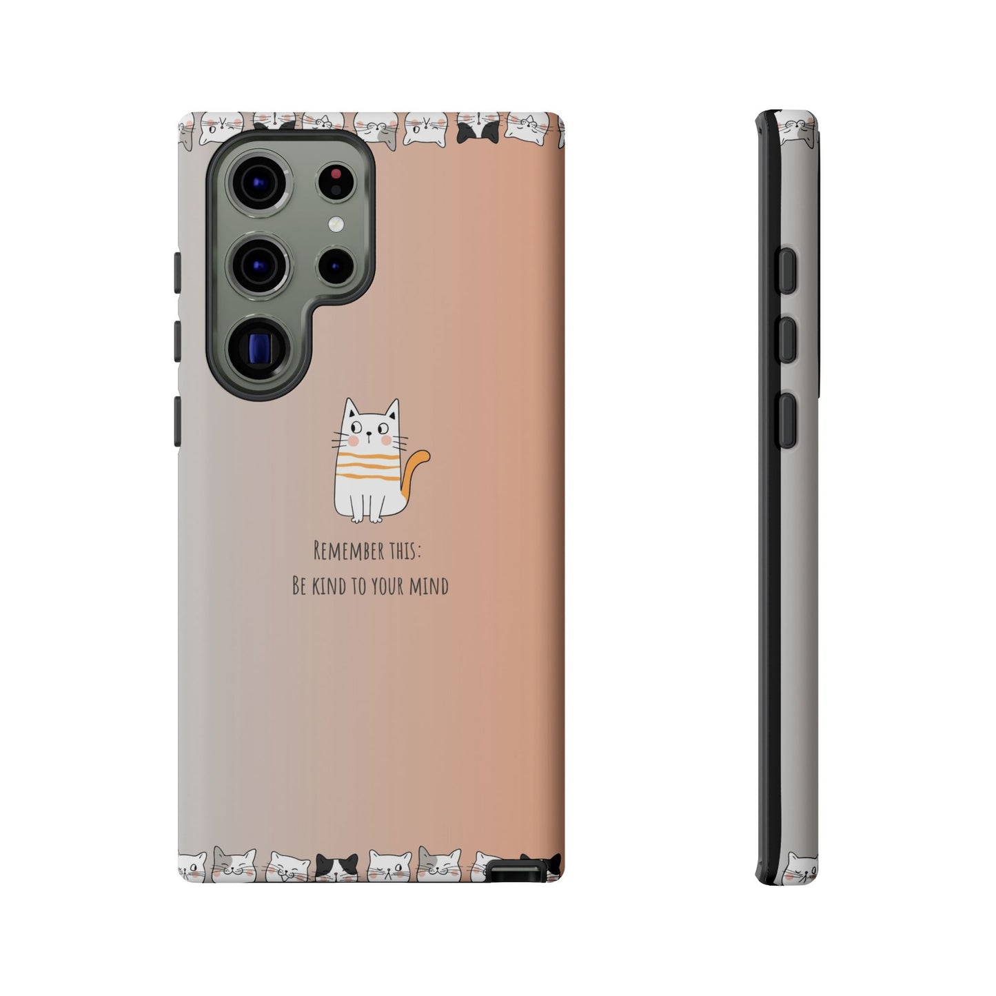 Durable Tough Phone Case, Cute Stylish Design, Glossy Trendy Cover for Smartphone Protection