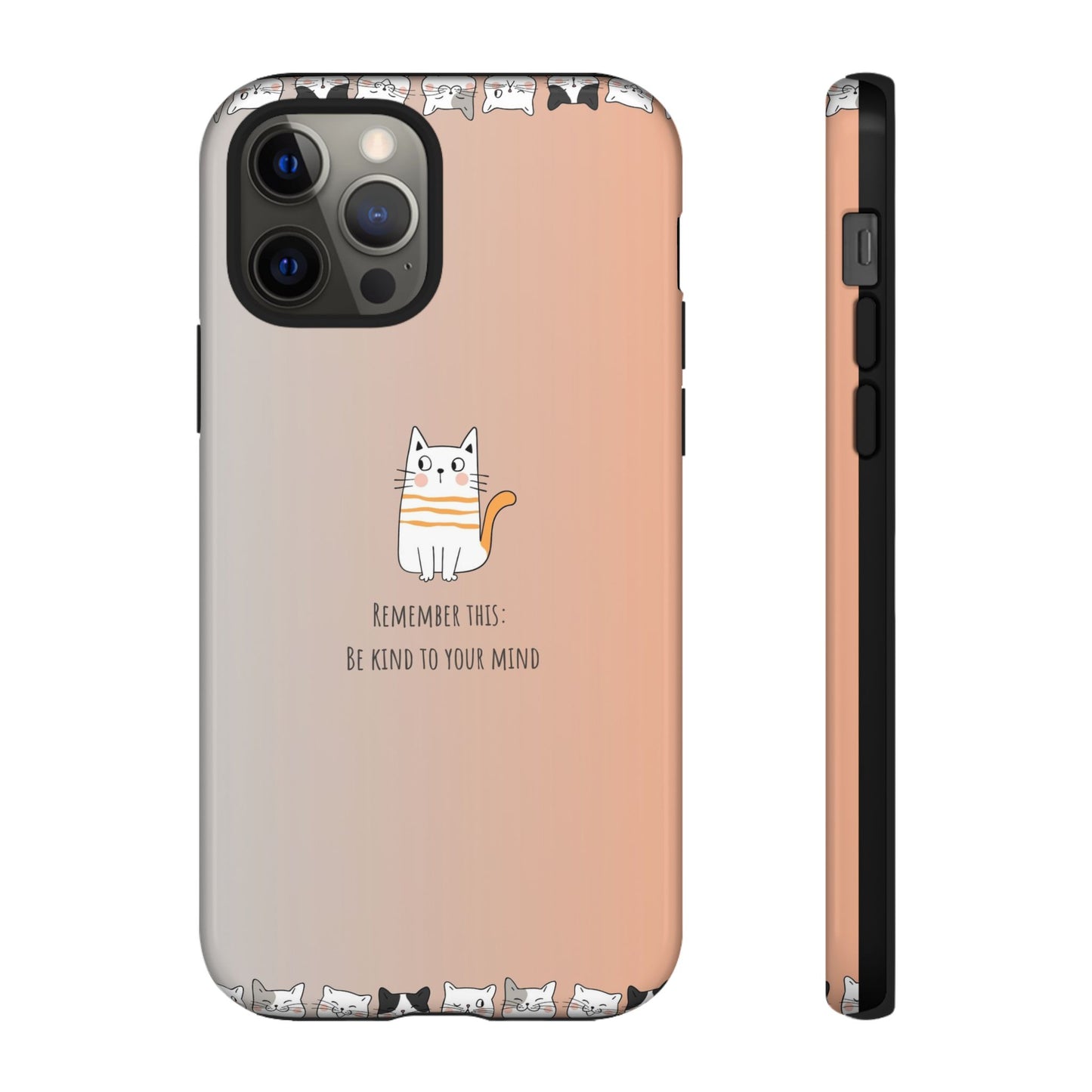 Durable Tough Phone Case, Cute Stylish Design, Glossy Trendy Cover for Smartphone Protection