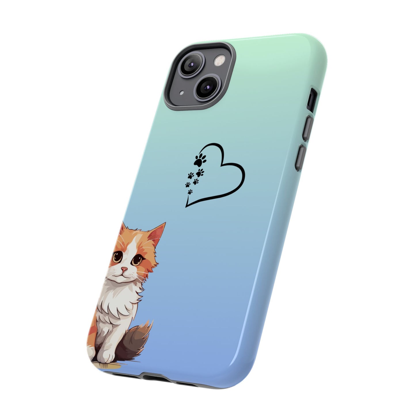 Trendy Tough Phone Case, Glossy Finish, Durable and Stylish, Cute Design for Smartphone Protection