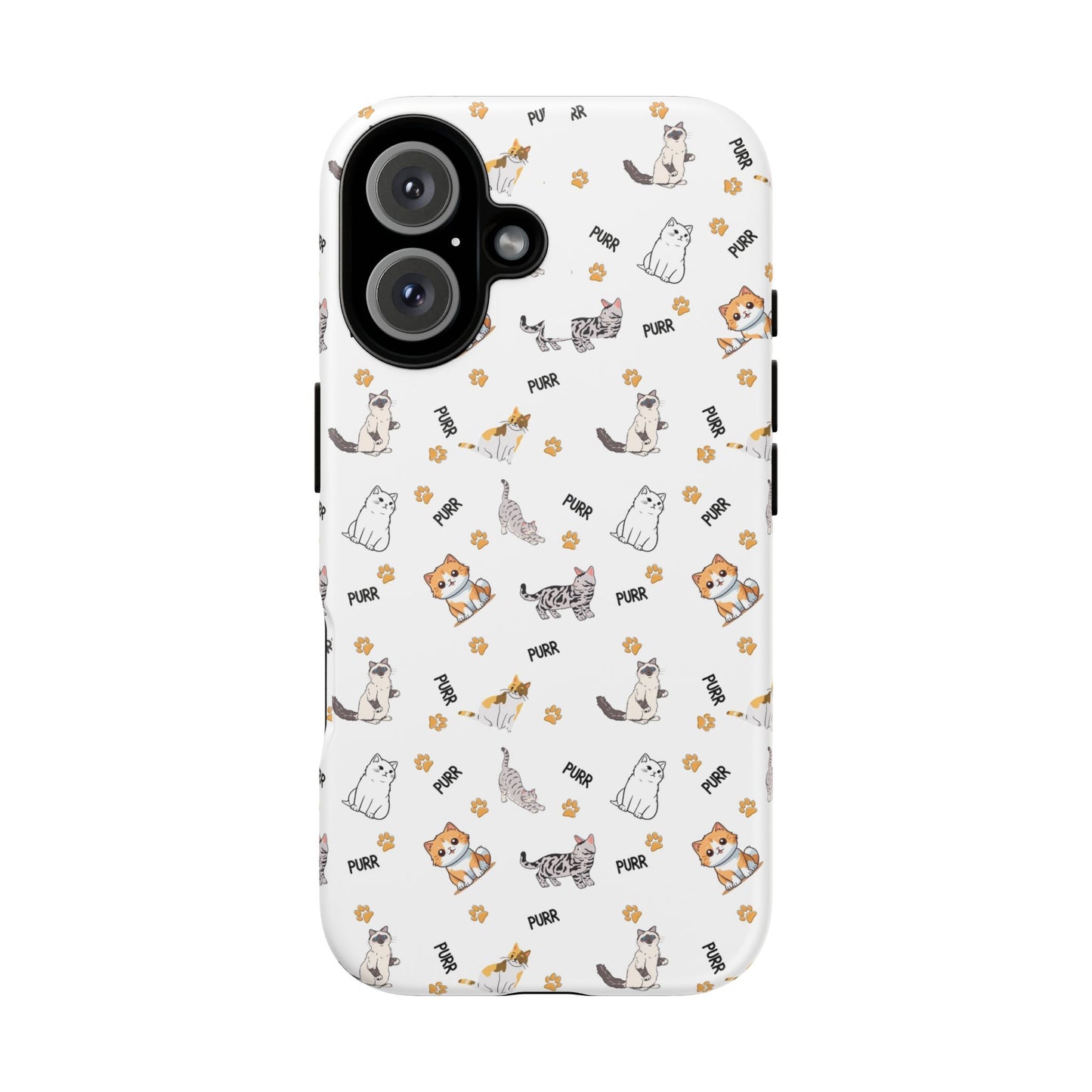 Tough Phone Case, Glossy Finish, Trendy and Cute, Durable Smartphone Protection for Daily Us