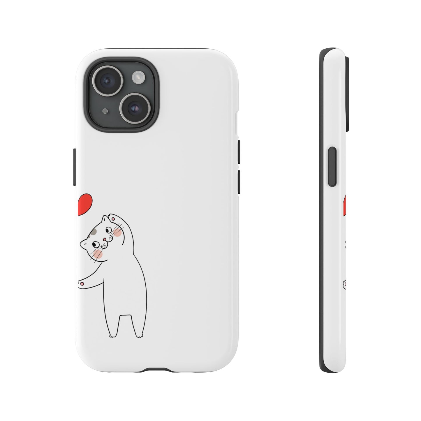 Tough Phone Case, Cute and Stylish Design, Durable Glossy Finish, Trendy Smartphone Protection for Daily Use