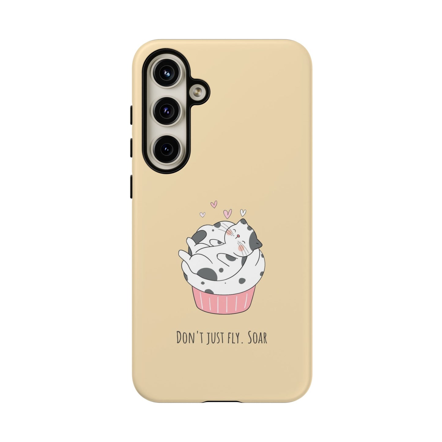 Tough Phone Case, Glossy Cute Design, Durable and Stylish, Trendy Smartphone Cover for Daily Use