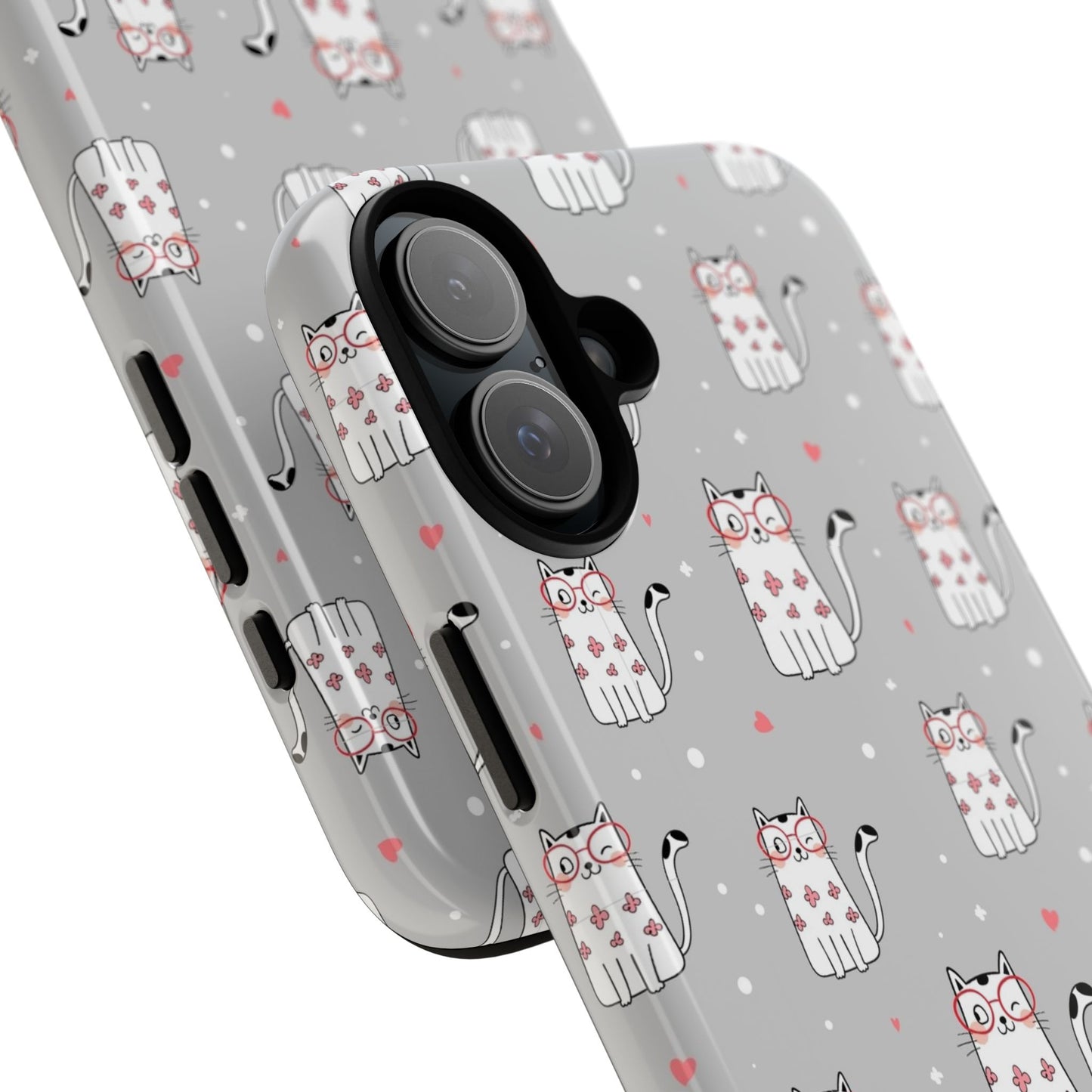 Durable Tough Phone Case, Stylish Glossy Cover, Trendy Cute Design, Perfect for Smartphone Use
