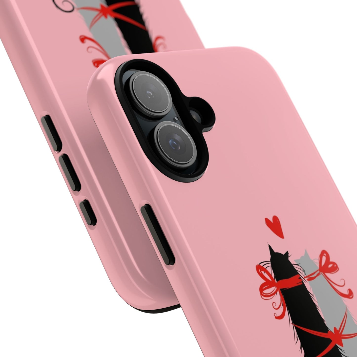 Cute Tough Phone Case, Trendy Glossy Finish, Durable and Fashionable, Stylish Everyday Cover, Smartphone Protection