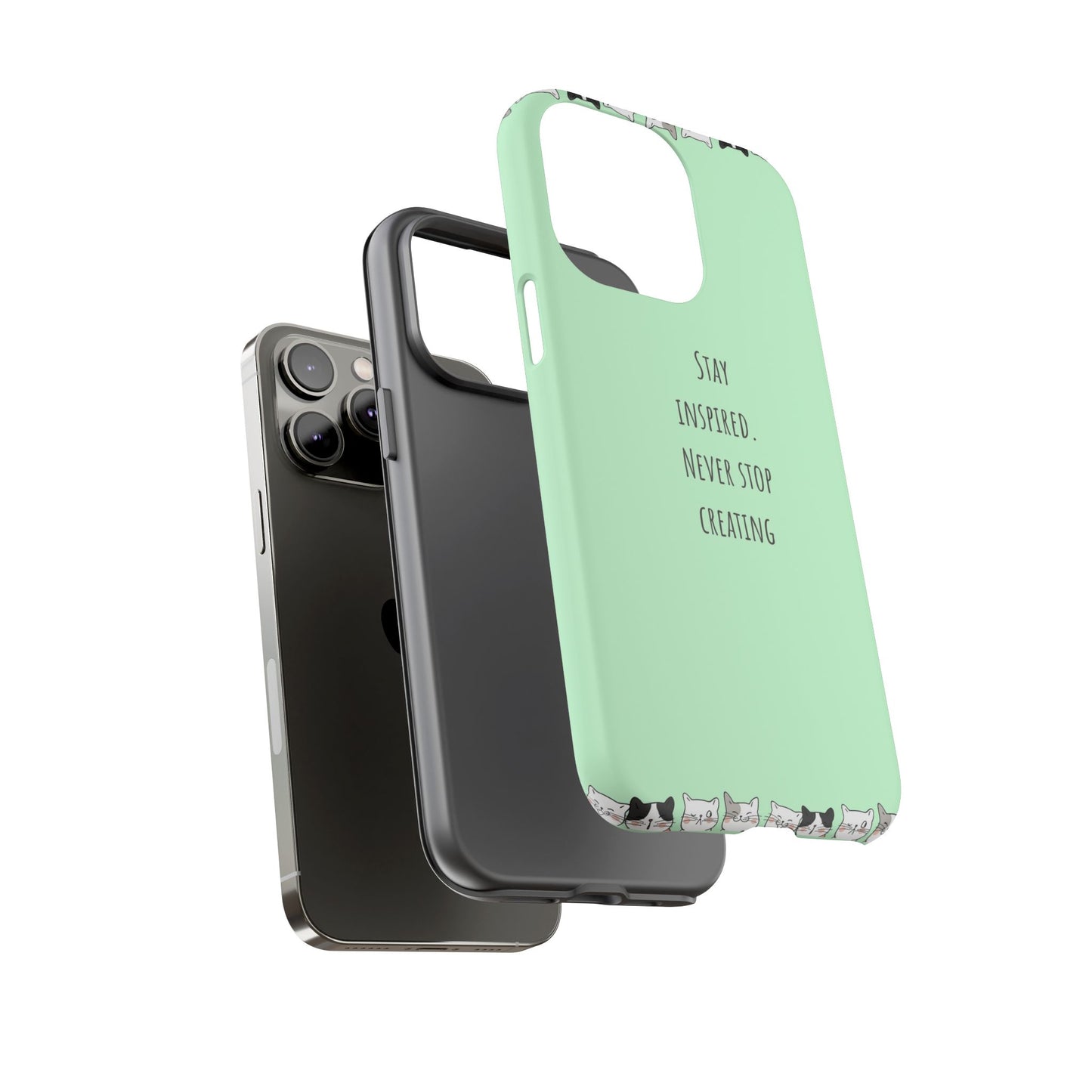Tough Phone Case, Trendy Durable Glossy Finish, Stylish and Cute Smartphone Cover for Daily Use