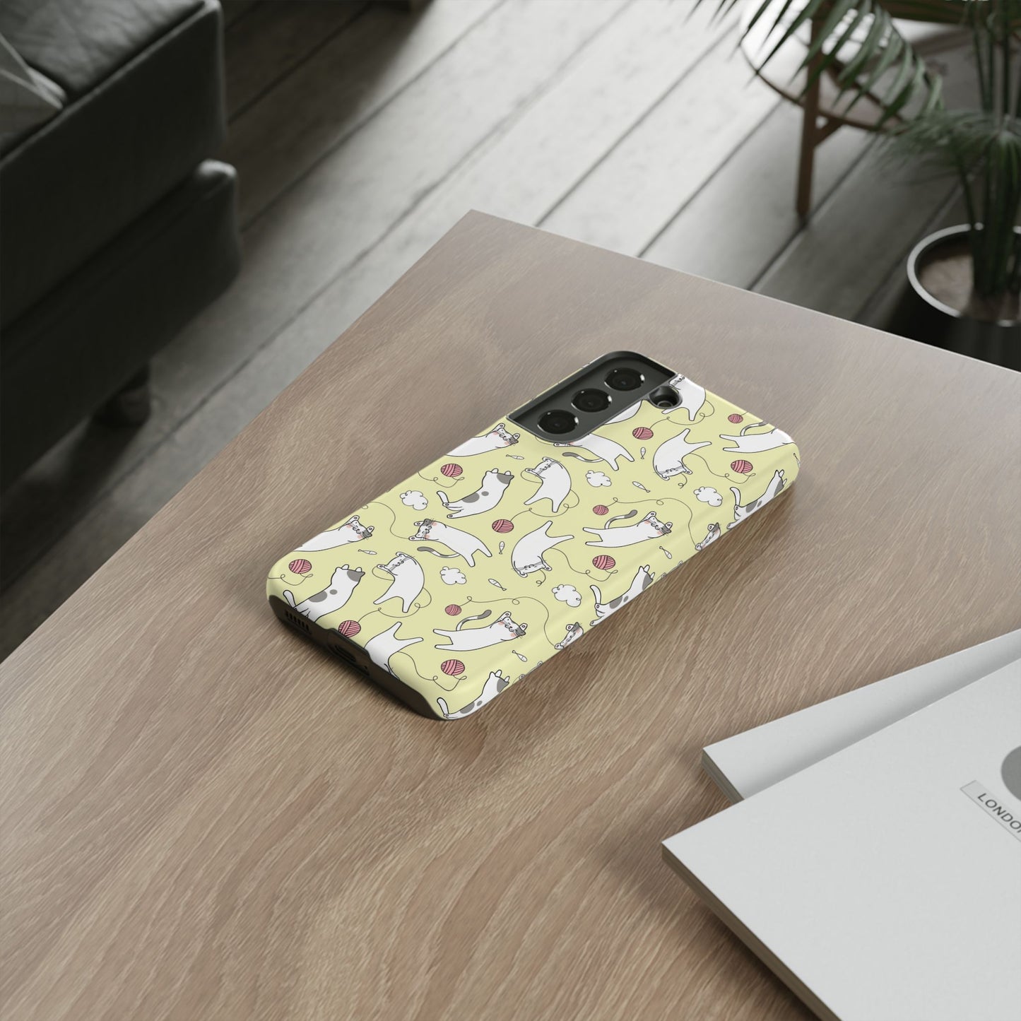 Durable Tough Phone Case, Cute Glossy Cover, Stylish and Trendy Smartphone Protection for Daily Use