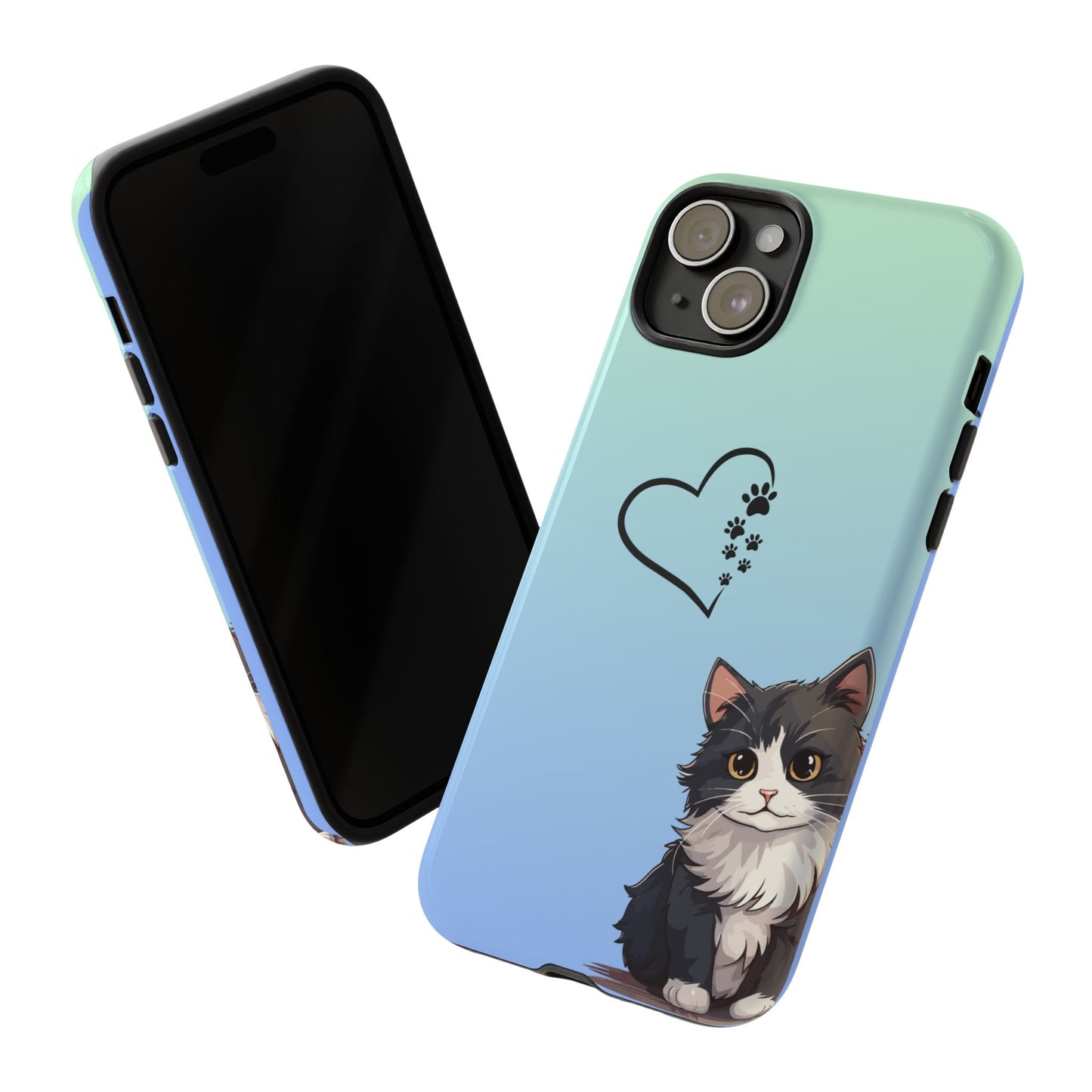 Tough Phone Case, Cute and Stylish Glossy Finish, Trendy Durable Design, Smartphone Protection