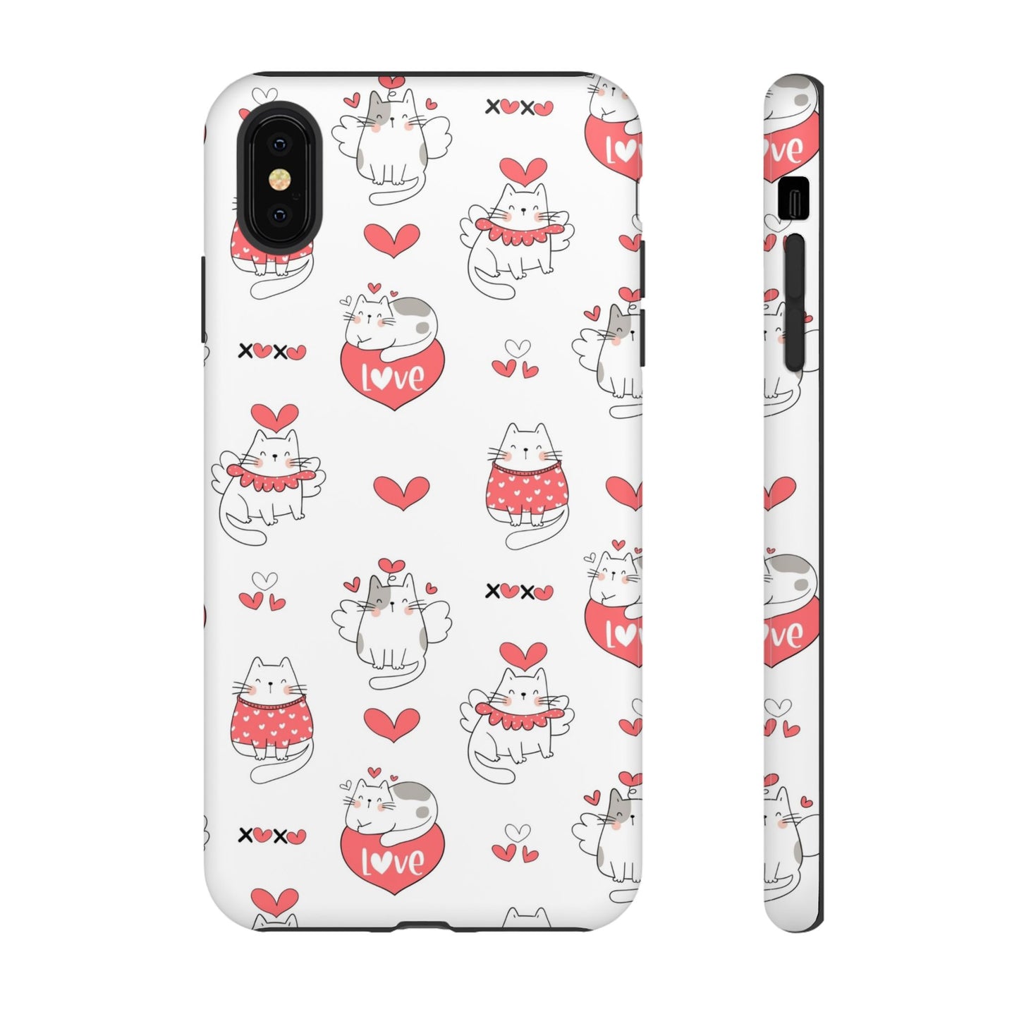 Durable Tough Phone Case, Trendy Glossy Cover, Stylish Cute Design, Perfect for Smartphone Protection
