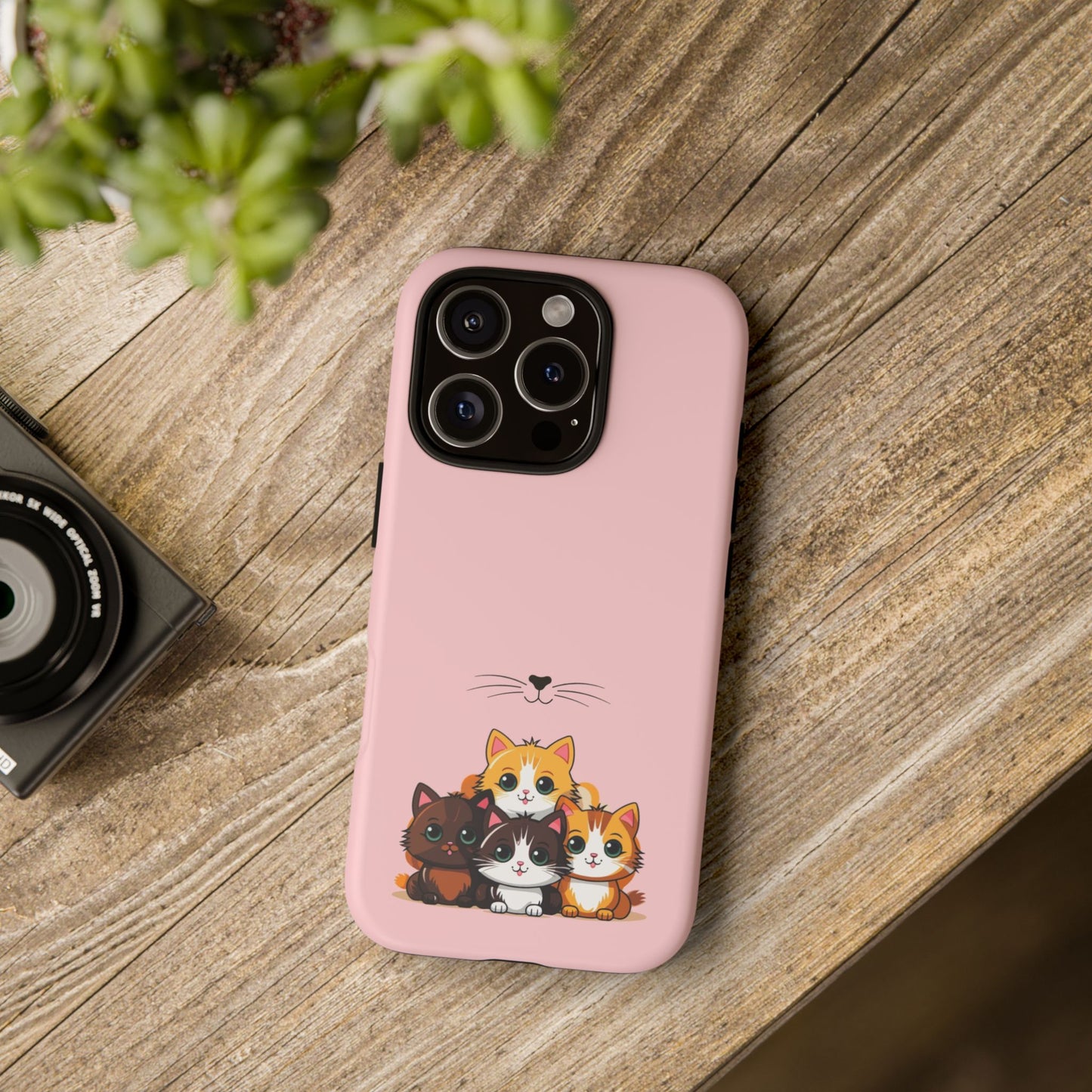 Durable Tough Phone Case, Glossy Stylish Finish, Trendy and Cute Design, Fashionable Everyday Smartphone Cover