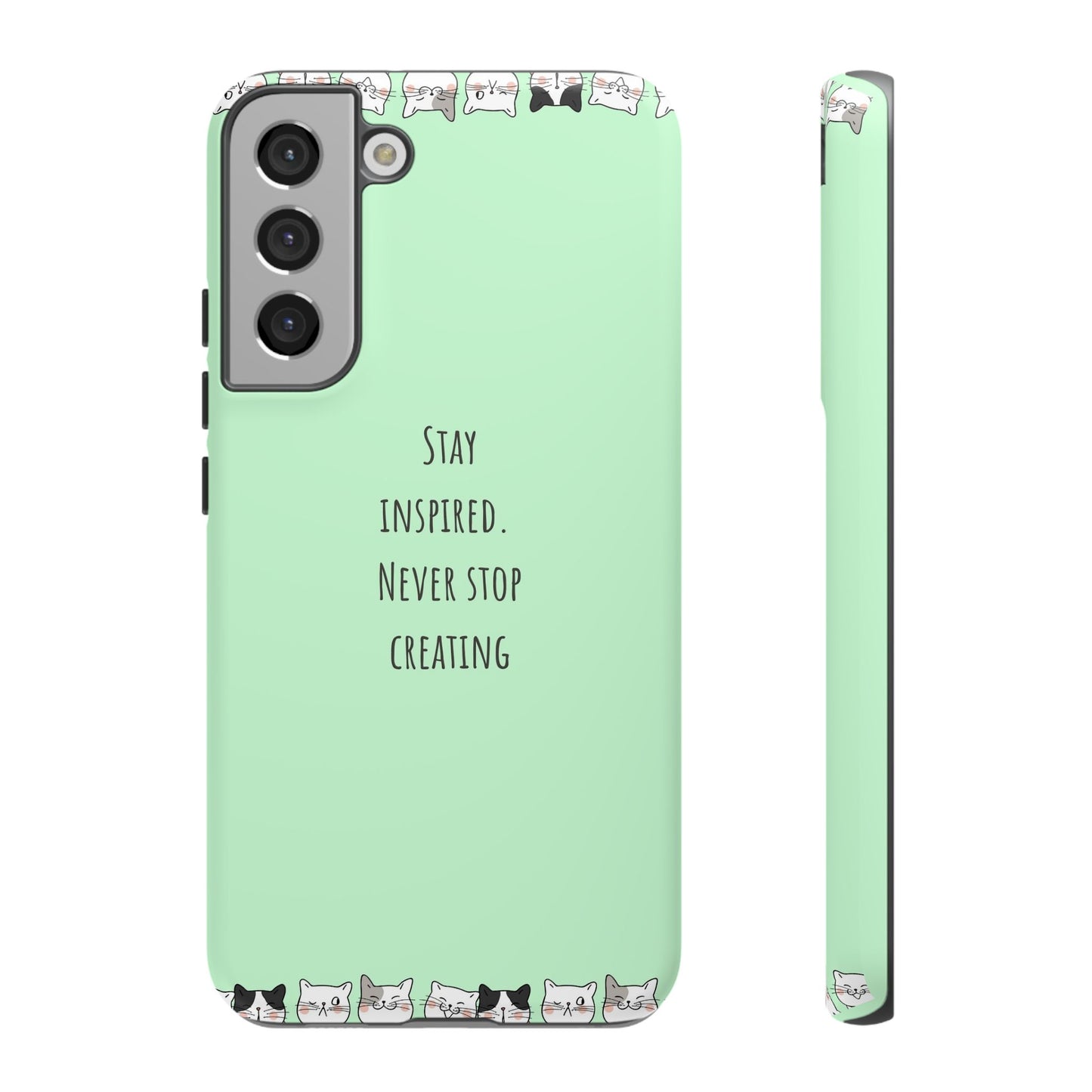 Tough Phone Case, Trendy Durable Glossy Finish, Stylish and Cute Smartphone Cover for Daily Use
