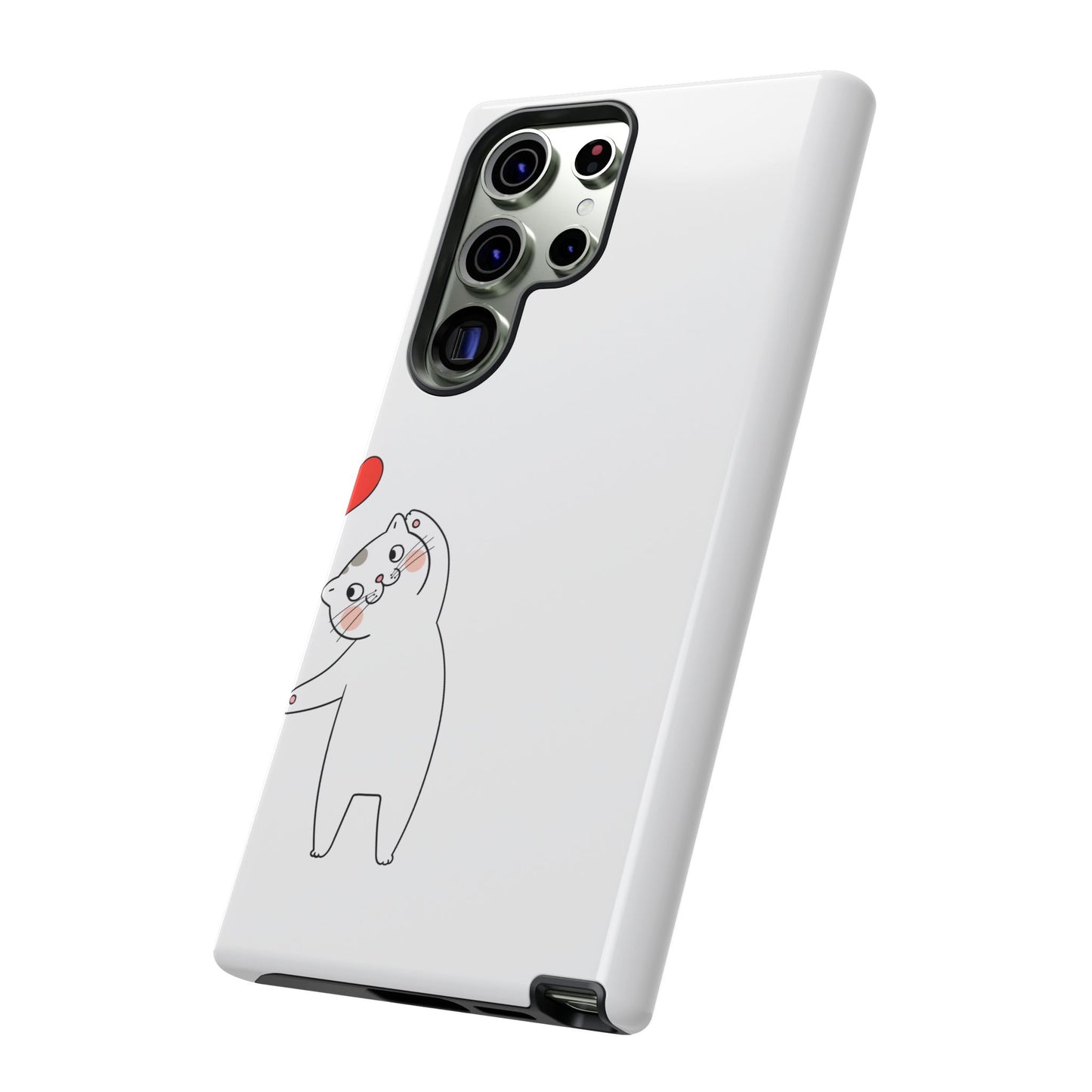 Tough Phone Case, Cute and Stylish Design, Durable Glossy Finish, Trendy Smartphone Protection for Daily Use