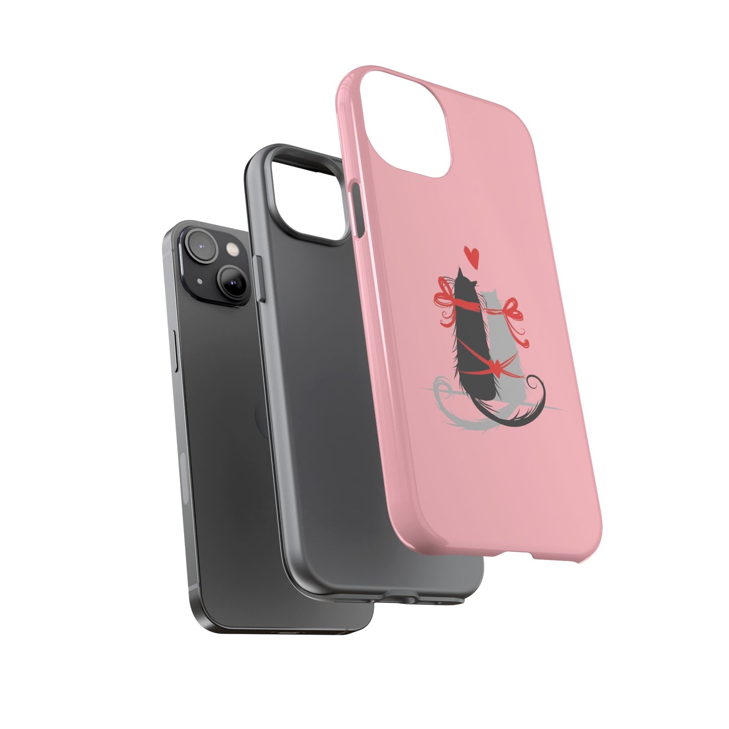 Cute Tough Phone Case, Trendy Glossy Finish, Durable and Fashionable, Stylish Everyday Cover, Smartphone Protection