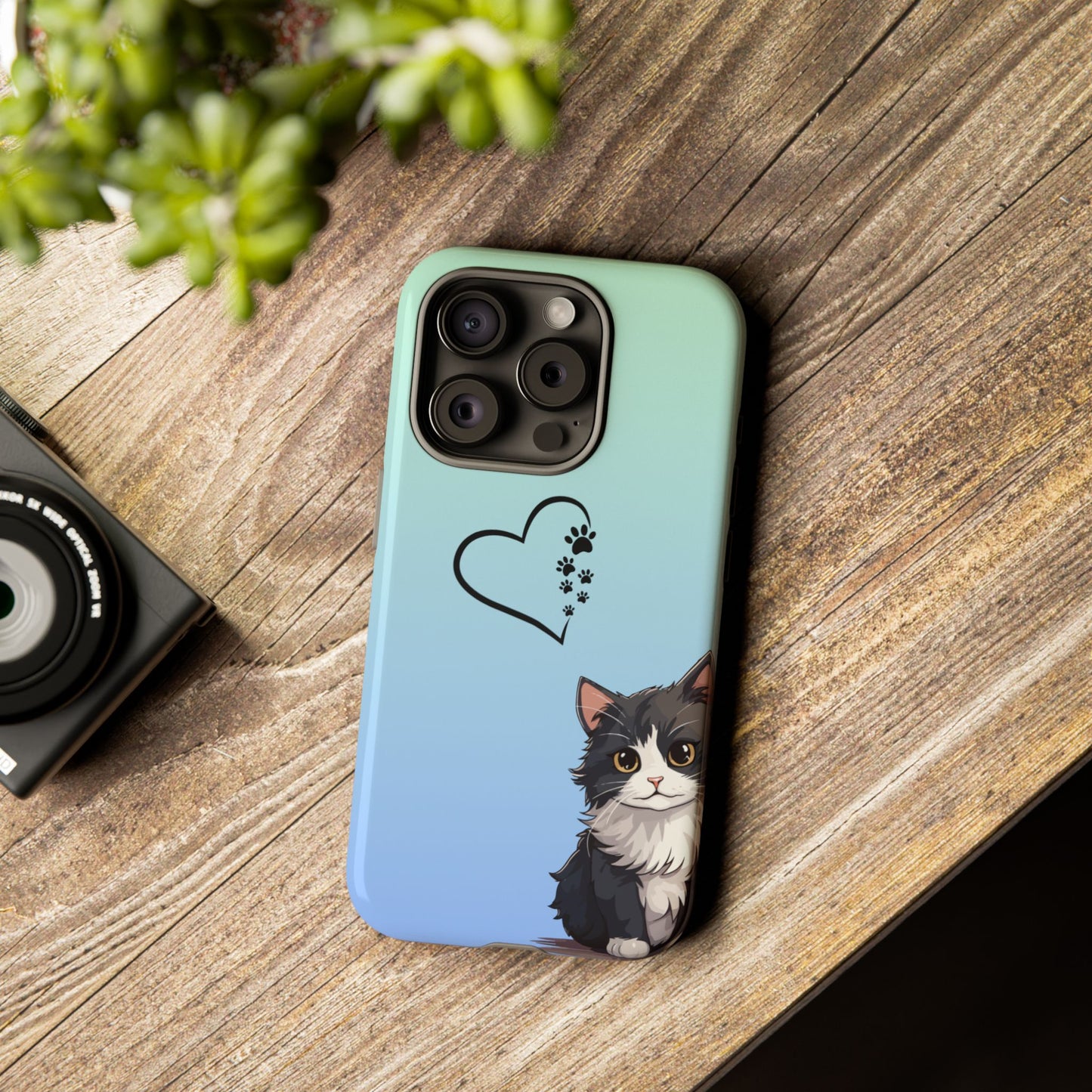 Tough Phone Case, Cute and Stylish Glossy Finish, Trendy Durable Design, Smartphone Protection