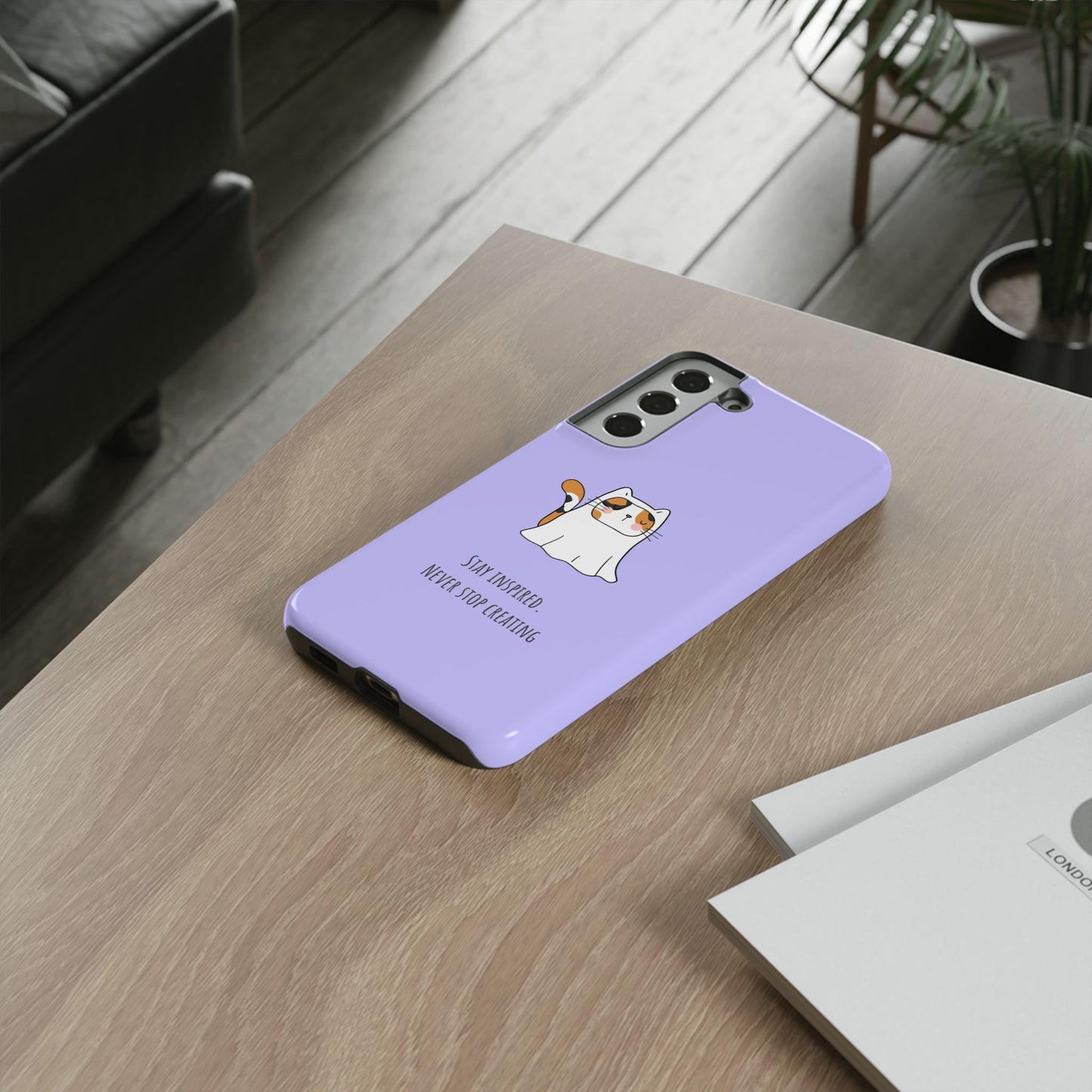 Tough Phone Case, Stylish and Durable Glossy Finish, Trendy Cute Cover for Smartphones