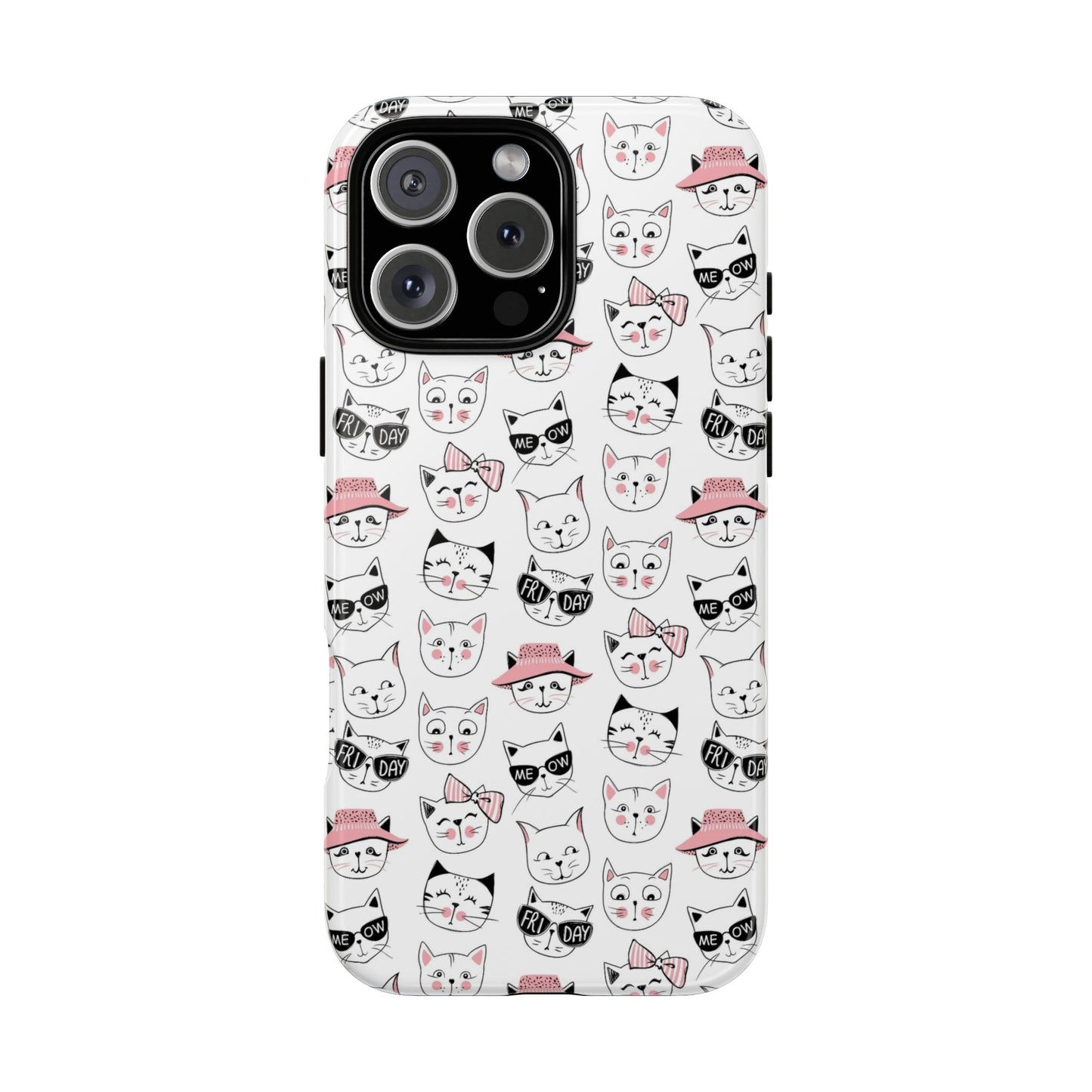 Durable Tough Phone Case, Stylish Glossy Finish, Trendy and Cute Smartphone Cover for Protection