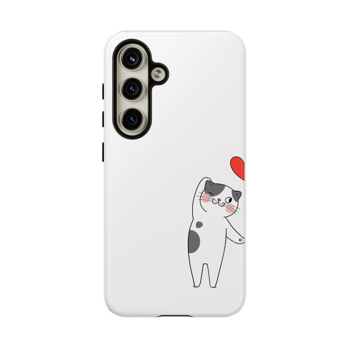 Tough Phone Case, Durable and Trendy Glossy Finish, Cute Stylish Design, Everyday Smartphone Protection