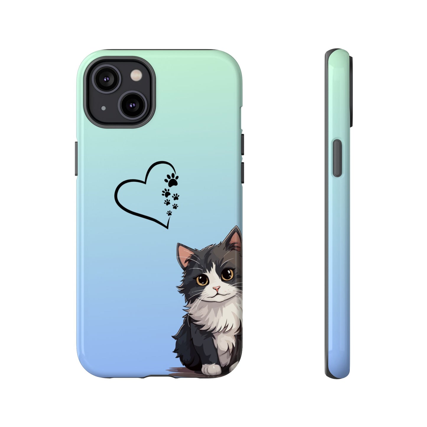 Tough Phone Case, Cute and Stylish Glossy Finish, Trendy Durable Design, Smartphone Protection