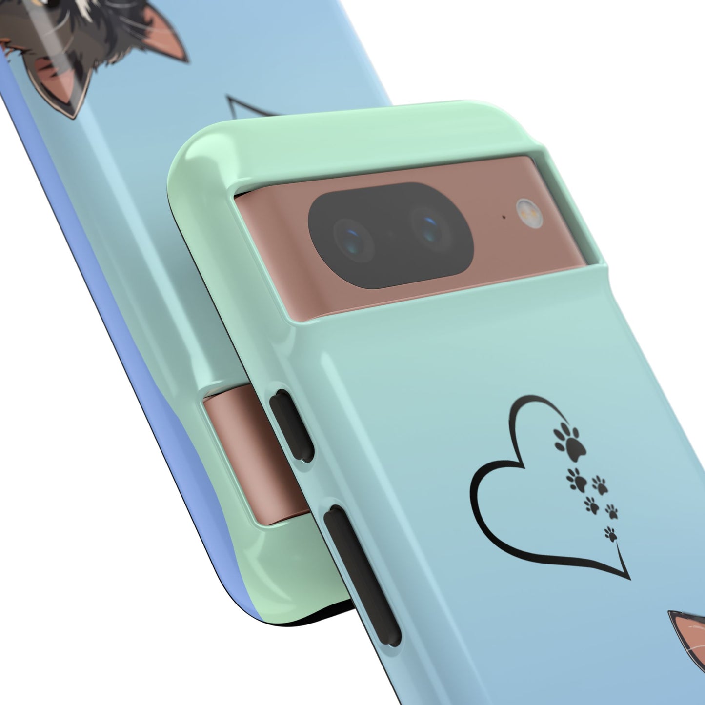 Tough Phone Case, Cute and Stylish Glossy Finish, Trendy Durable Design, Smartphone Protection