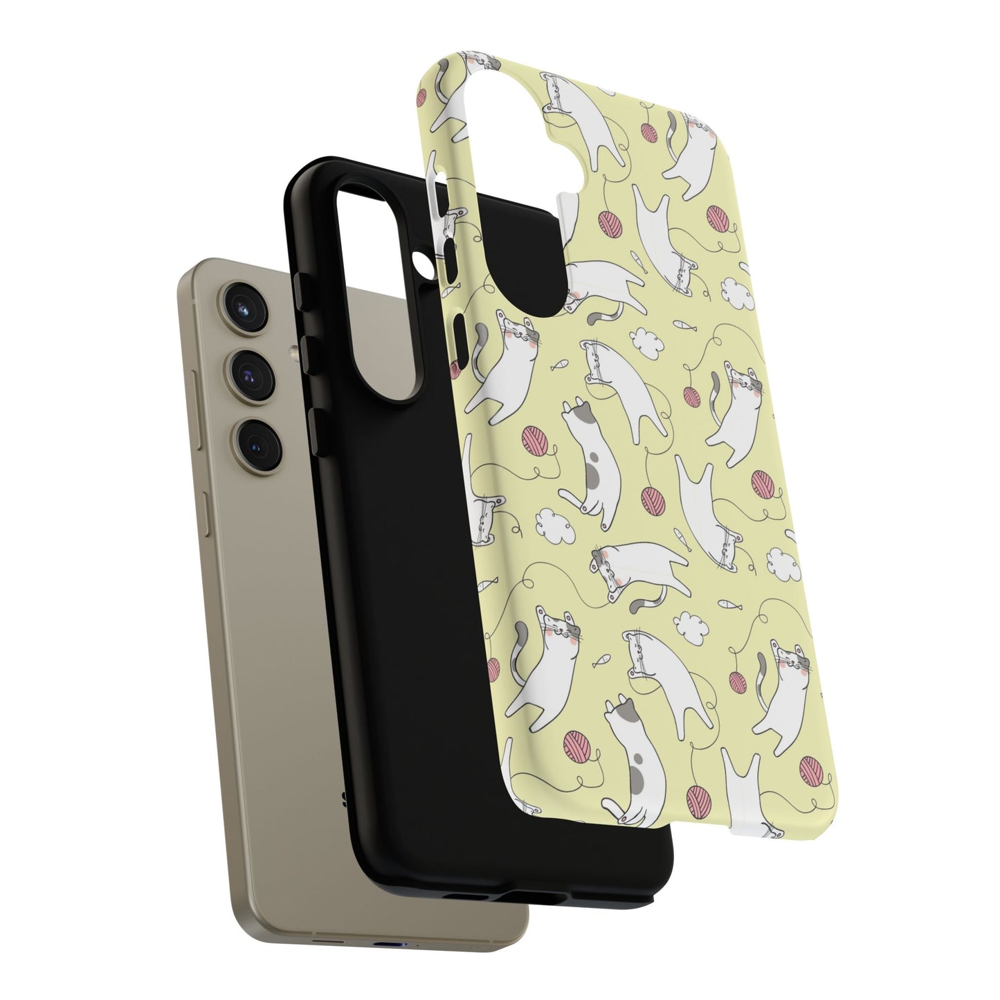 Durable Tough Phone Case, Cute Glossy Cover, Stylish and Trendy Smartphone Protection for Daily Use
