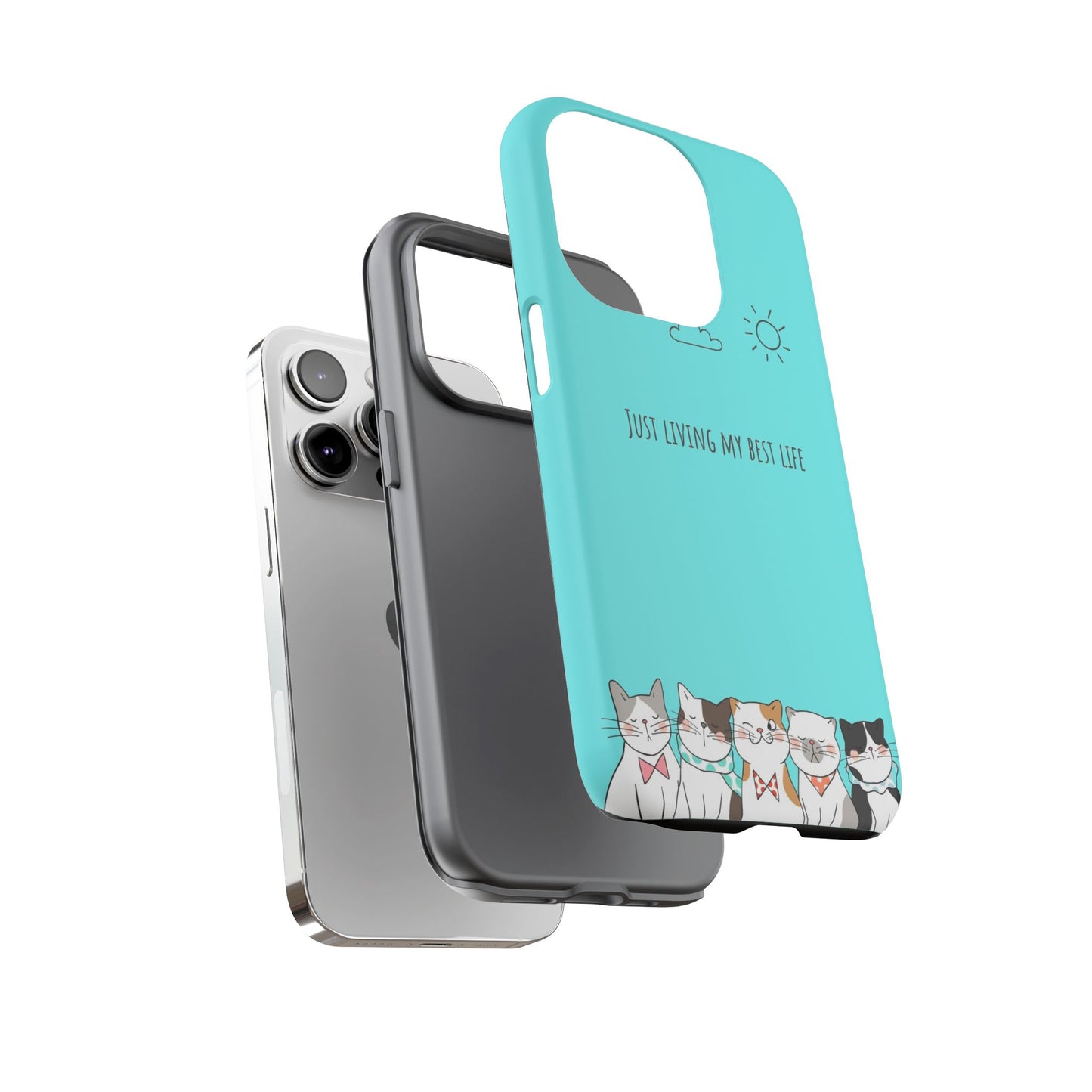Durable Tough Phone Case, Stylish Trendy Glossy Finish, Cute Design for Smartphone Protection