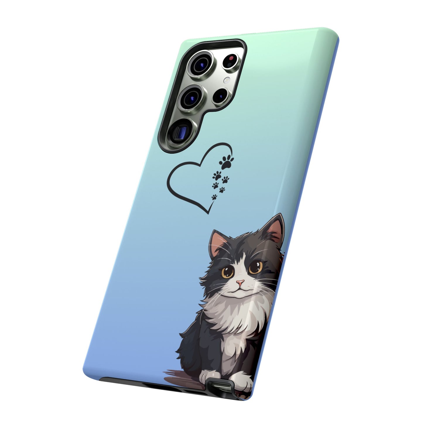 Tough Phone Case, Cute and Stylish Glossy Finish, Trendy Durable Design, Smartphone Protection