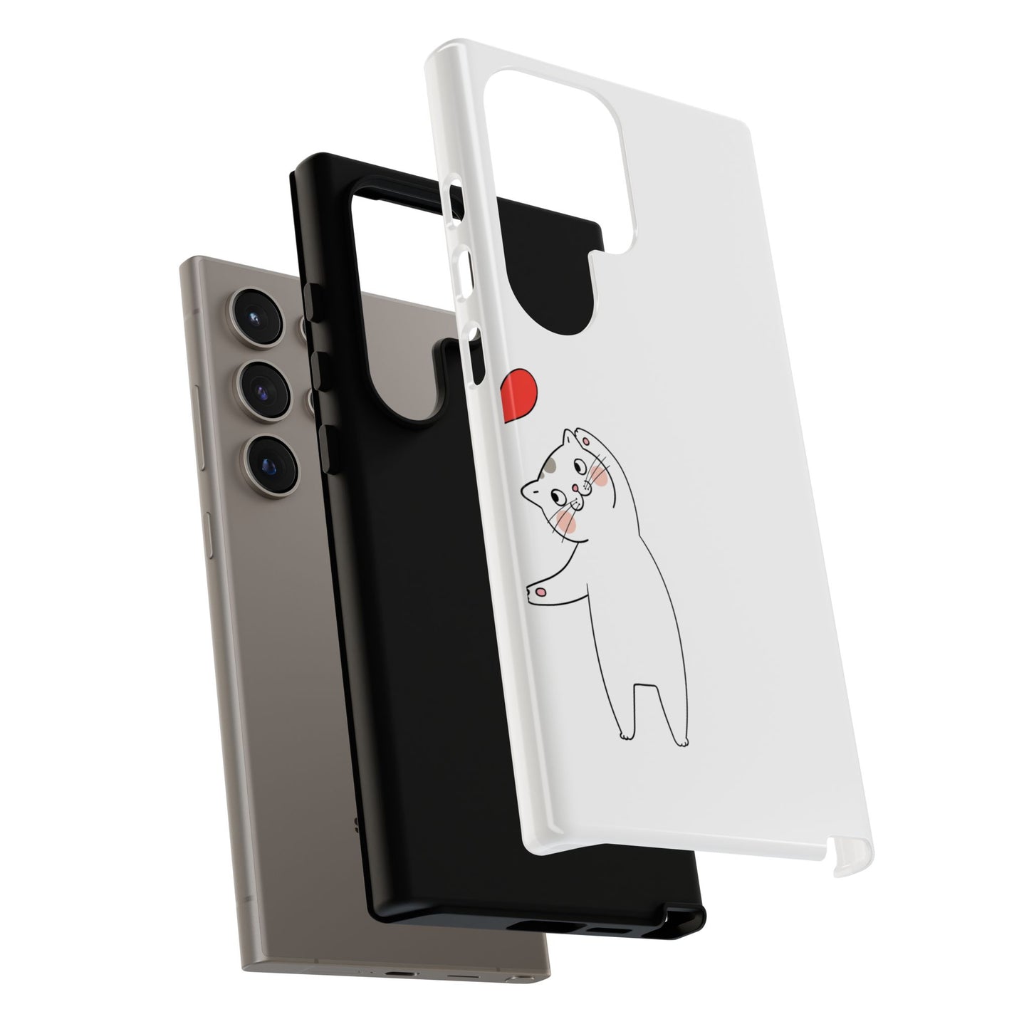 Tough Phone Case, Cute and Stylish Design, Durable Glossy Finish, Trendy Smartphone Protection for Daily Use