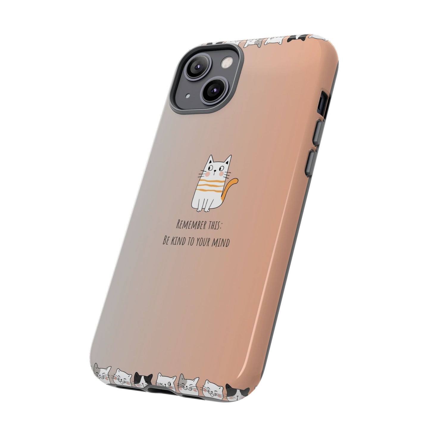 Durable Tough Phone Case, Cute Stylish Design, Glossy Trendy Cover for Smartphone Protection