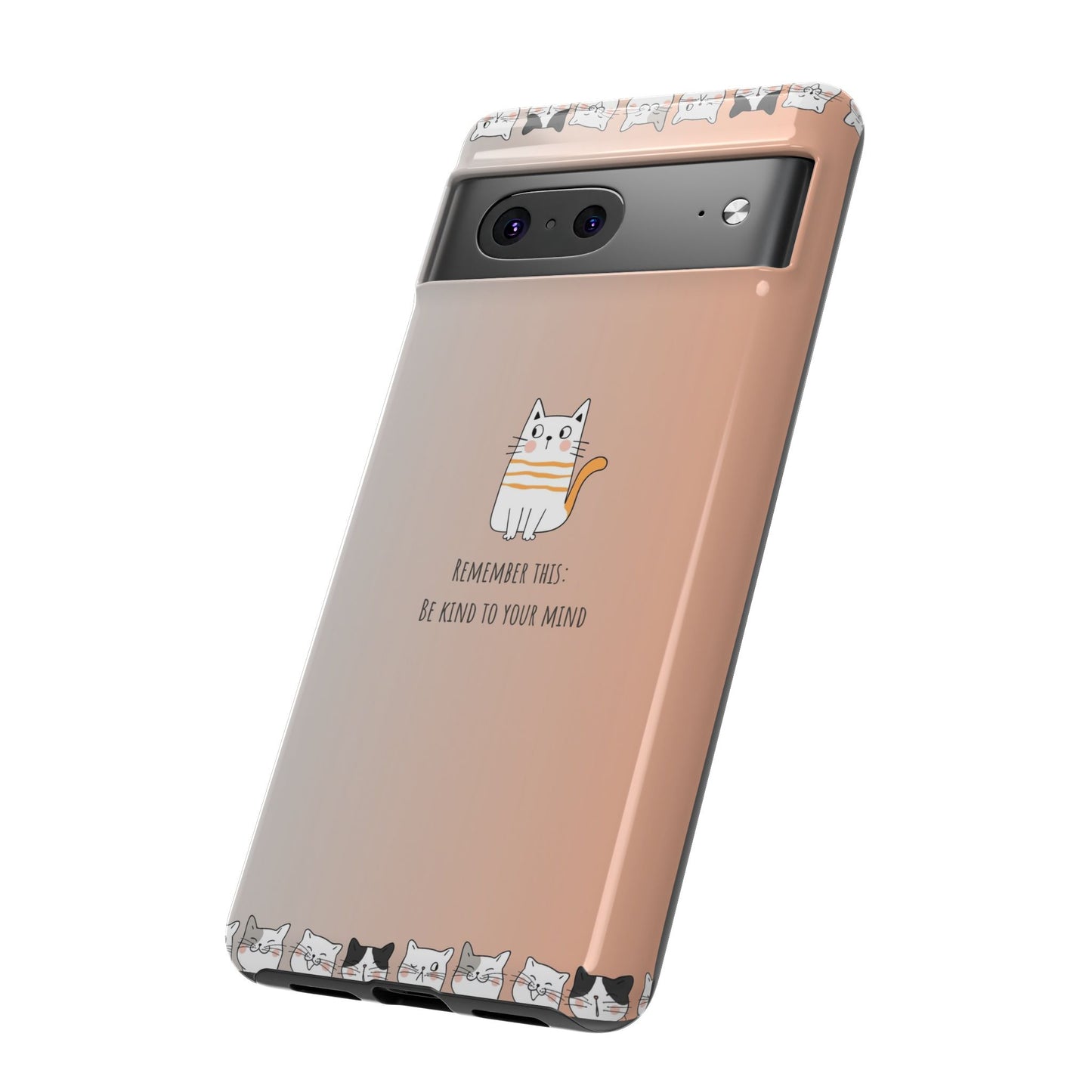 Durable Tough Phone Case, Cute Stylish Design, Glossy Trendy Cover for Smartphone Protection