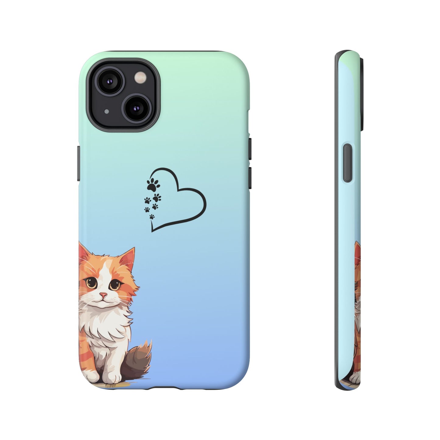 Trendy Tough Phone Case, Glossy Finish, Durable and Stylish, Cute Design for Smartphone Protection