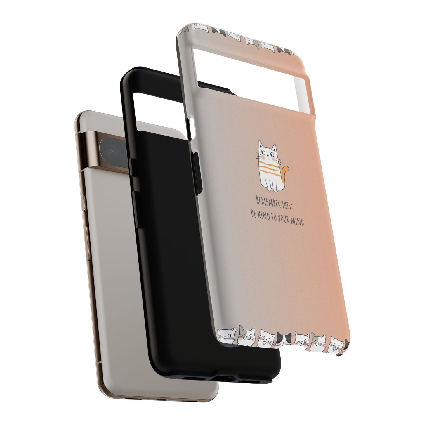Durable Tough Phone Case, Cute Stylish Design, Glossy Trendy Cover for Smartphone Protection