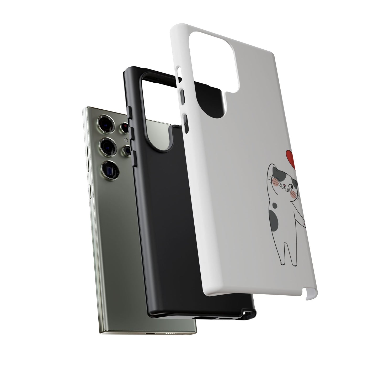 Tough Phone Case, Durable and Trendy Glossy Finish, Cute Stylish Design, Everyday Smartphone Protection