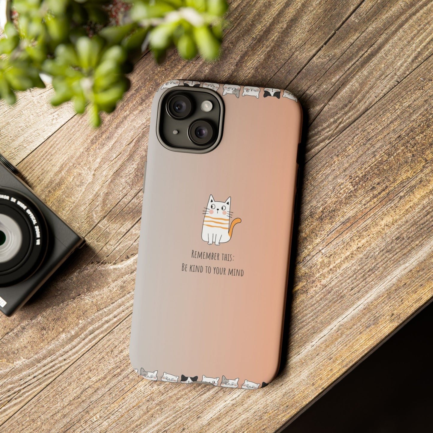 Durable Tough Phone Case, Cute Stylish Design, Glossy Trendy Cover for Smartphone Protection