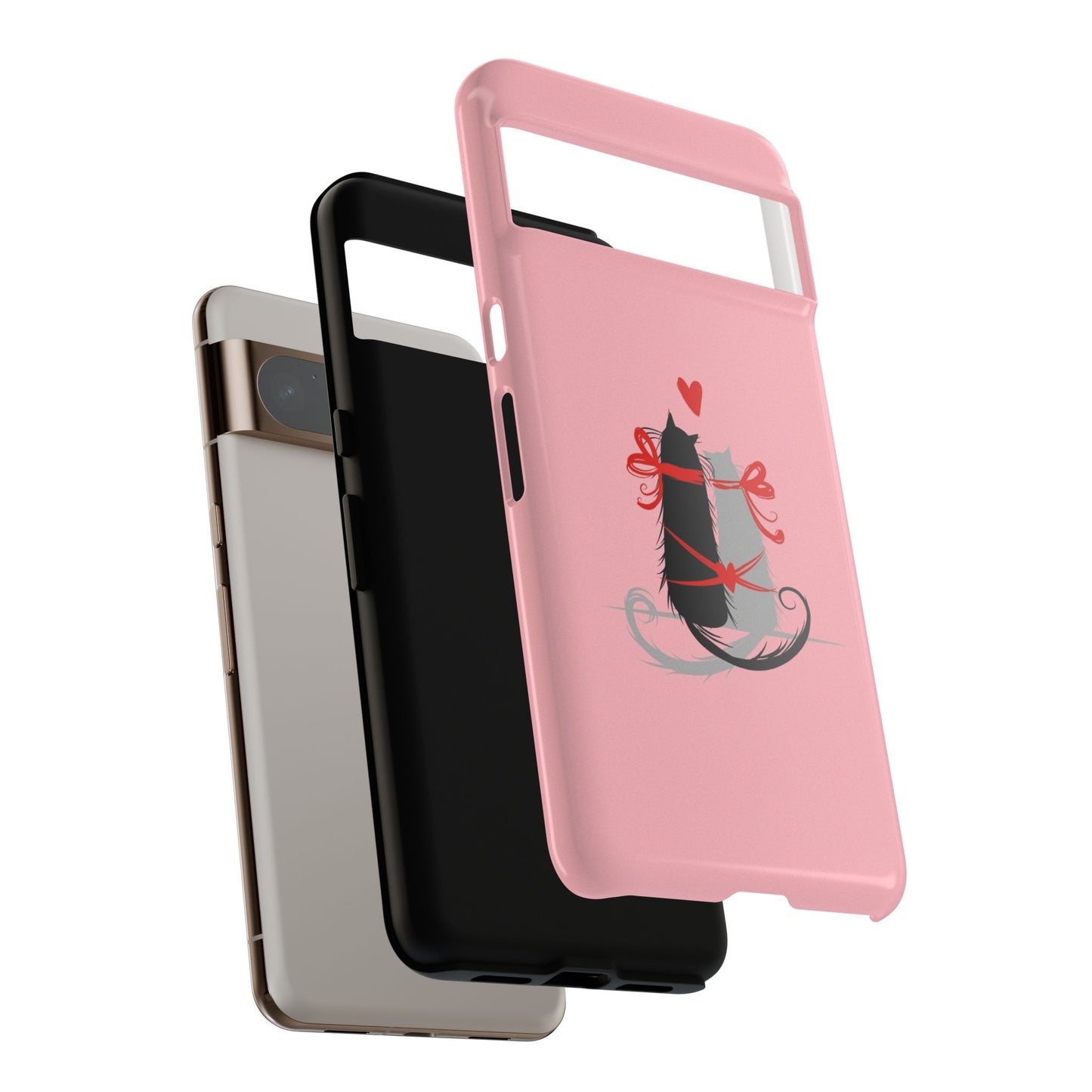 Cute Tough Phone Case, Trendy Glossy Finish, Durable and Fashionable, Stylish Everyday Cover, Smartphone Protection