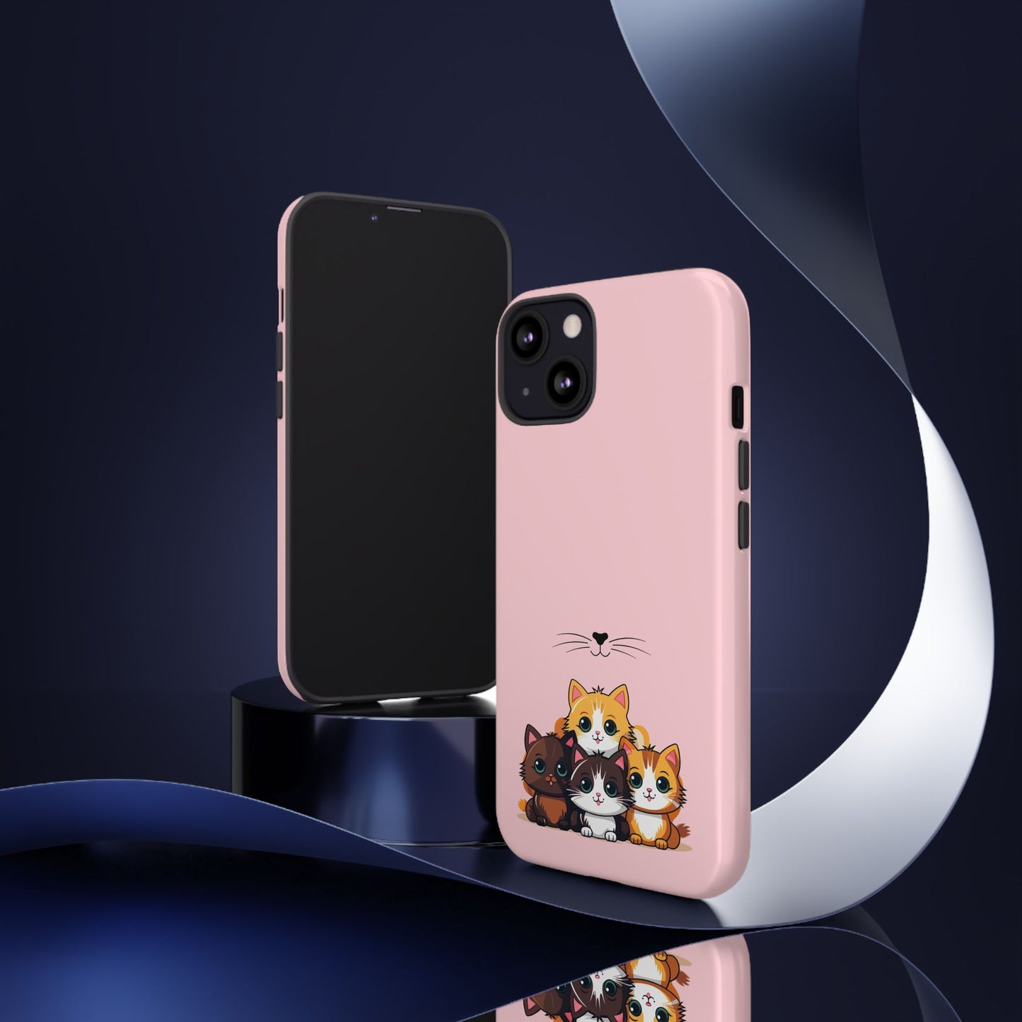 Durable Tough Phone Case, Glossy Stylish Finish, Trendy and Cute Design, Fashionable Everyday Smartphone Cover