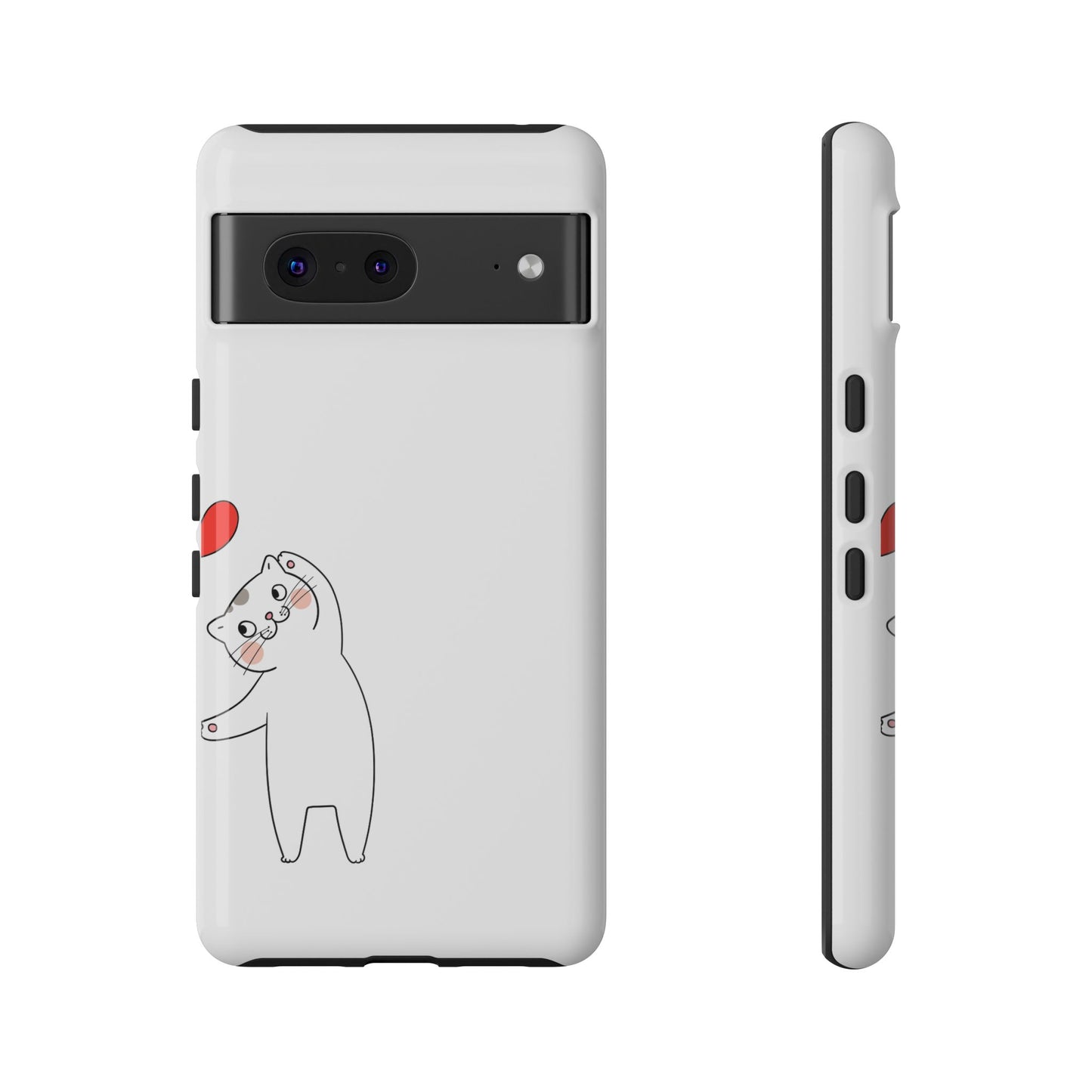 Tough Phone Case, Cute and Stylish Design, Durable Glossy Finish, Trendy Smartphone Protection for Daily Use