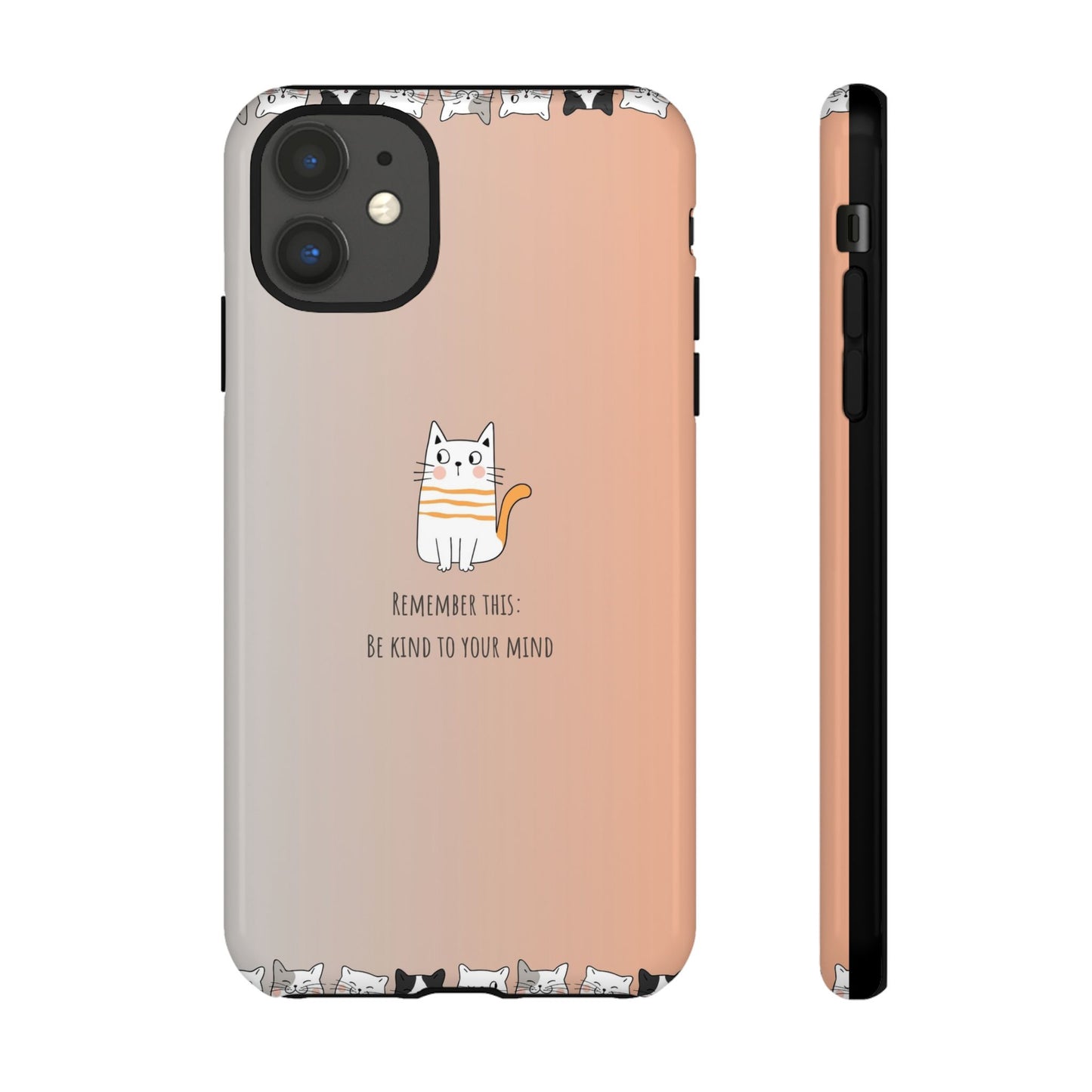 Durable Tough Phone Case, Cute Stylish Design, Glossy Trendy Cover for Smartphone Protection