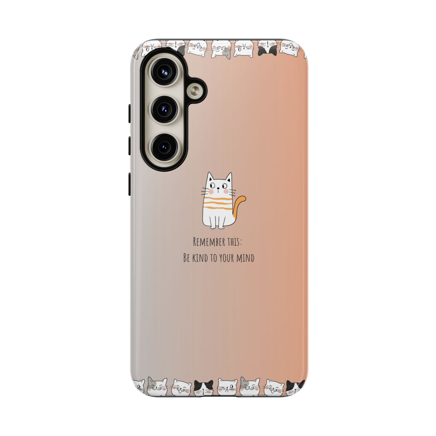 Durable Tough Phone Case, Cute Stylish Design, Glossy Trendy Cover for Smartphone Protection