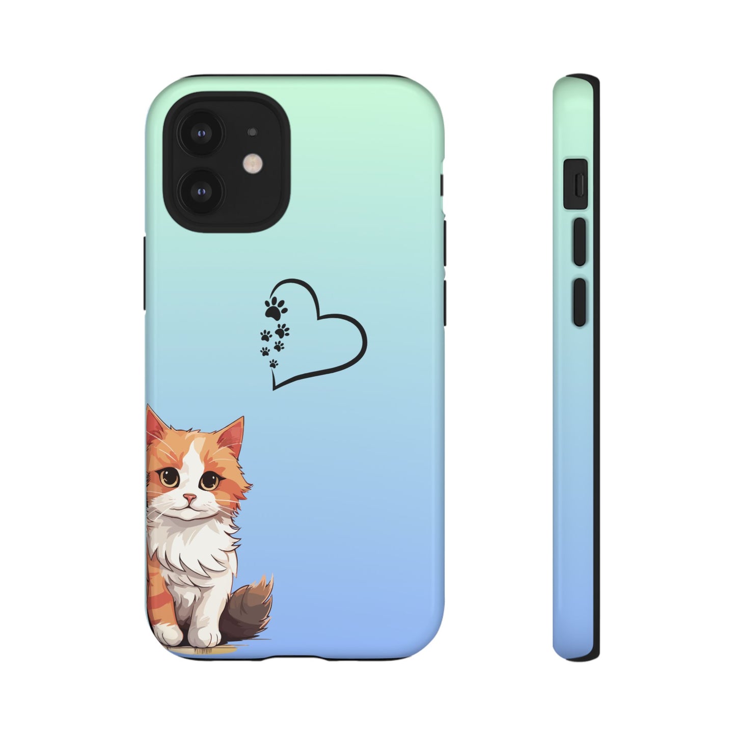 Trendy Tough Phone Case, Glossy Finish, Durable and Stylish, Cute Design for Smartphone Protection