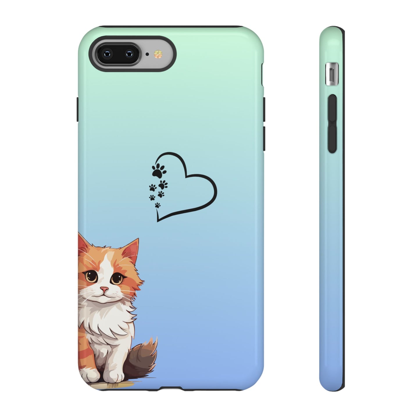 Trendy Tough Phone Case, Glossy Finish, Durable and Stylish, Cute Design for Smartphone Protection