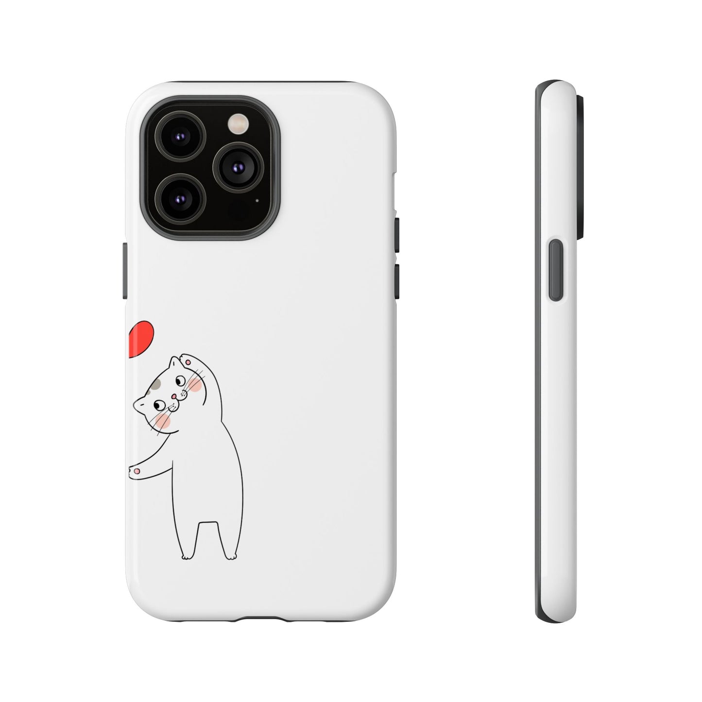 Tough Phone Case, Cute and Stylish Design, Durable Glossy Finish, Trendy Smartphone Protection for Daily Use