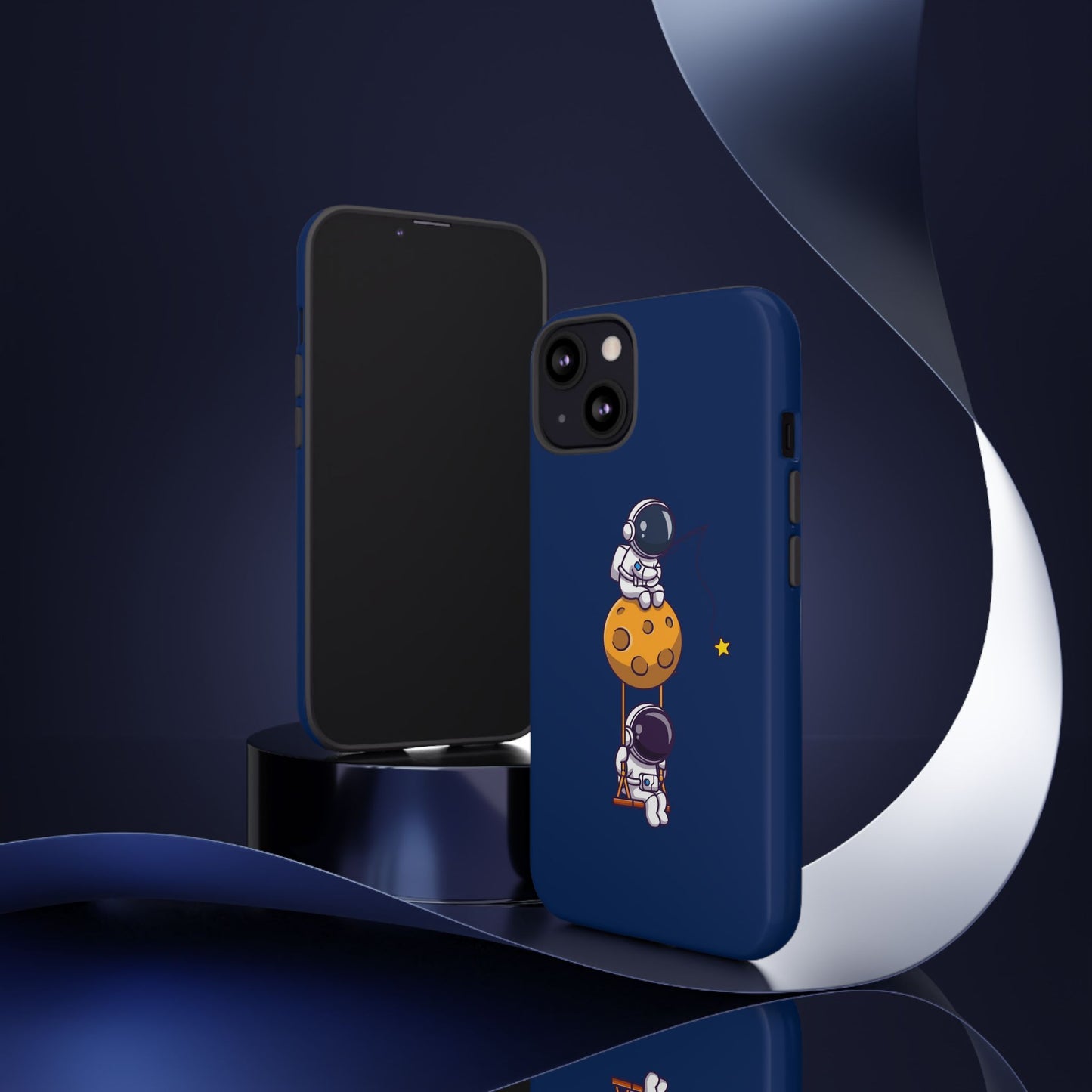 Astronaut Adventure Phone Case - Galaxy Design with Space Explorers