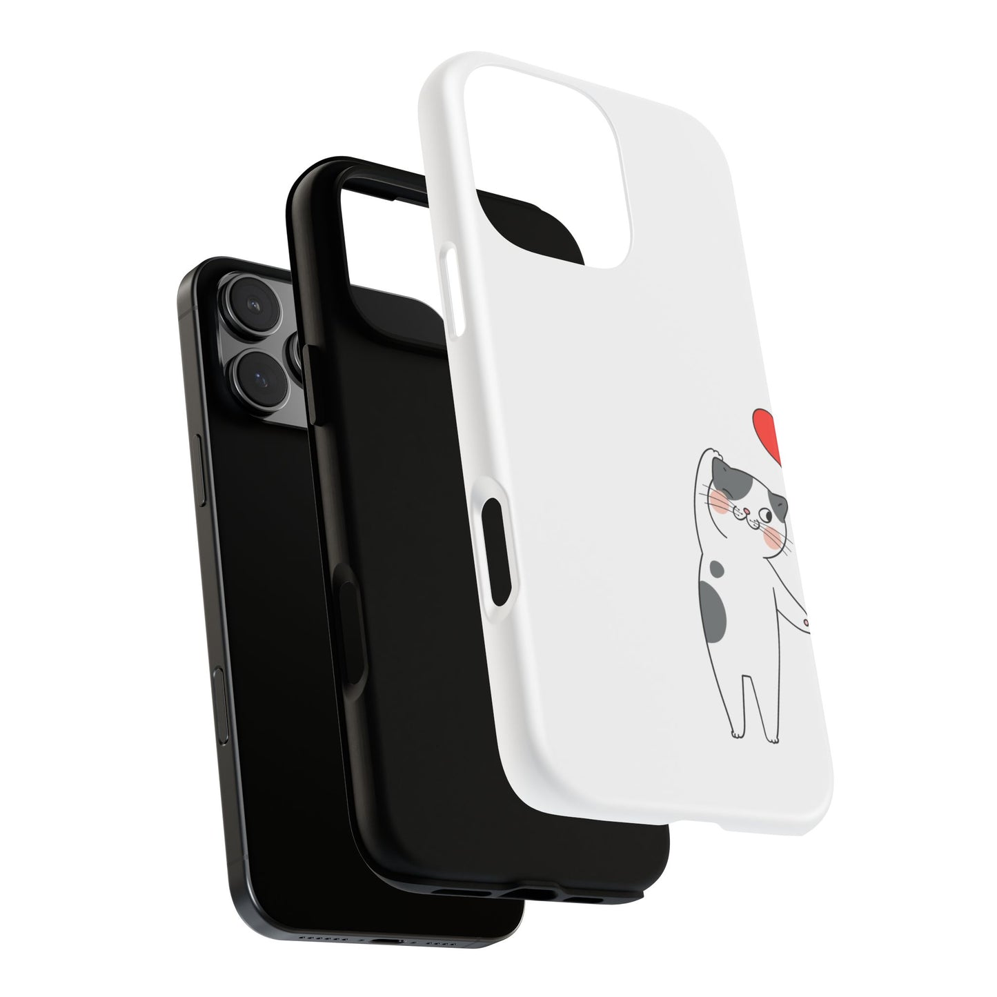 Tough Phone Case, Durable and Trendy Glossy Finish, Cute Stylish Design, Everyday Smartphone Protection