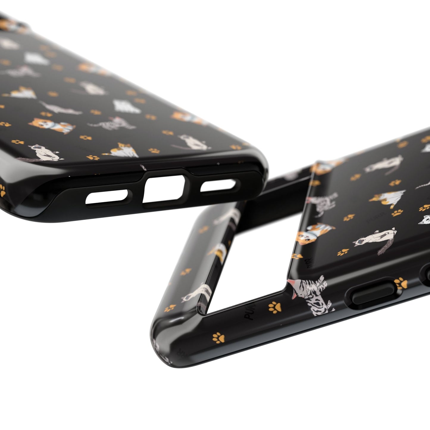 Durable Tough Phone Case, Stylish Glossy Finish, Trendy Cute Design, Everyday Protection for Smartphones