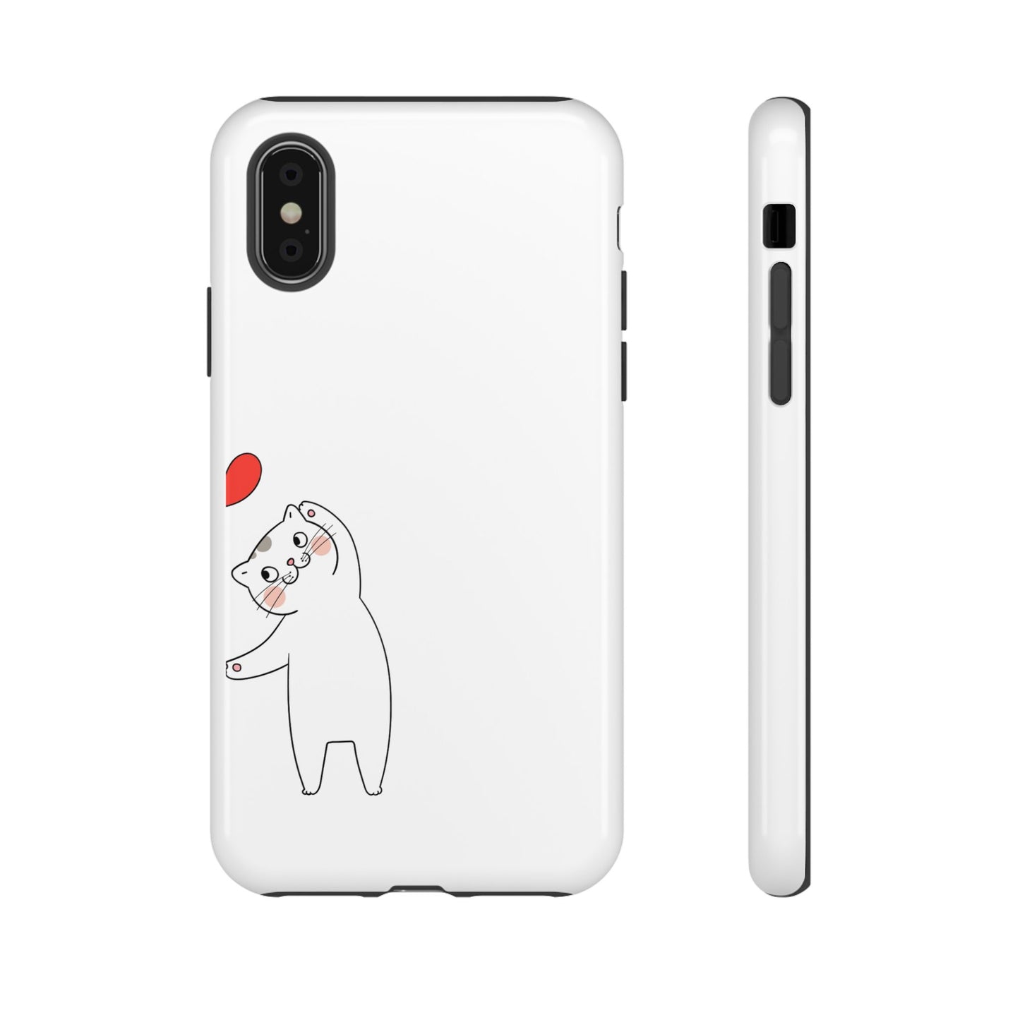 Tough Phone Case, Cute and Stylish Design, Durable Glossy Finish, Trendy Smartphone Protection for Daily Use