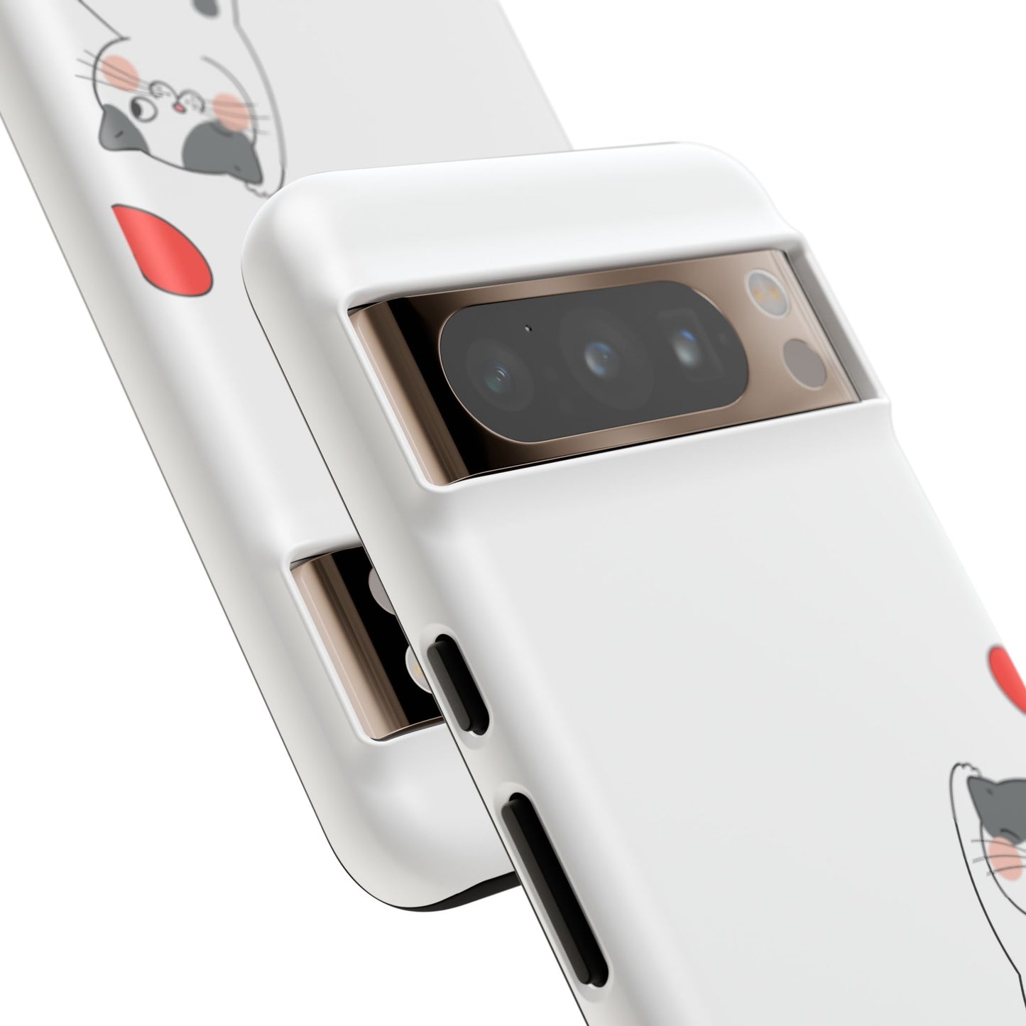 Tough Phone Case, Durable and Trendy Glossy Finish, Cute Stylish Design, Everyday Smartphone Protection