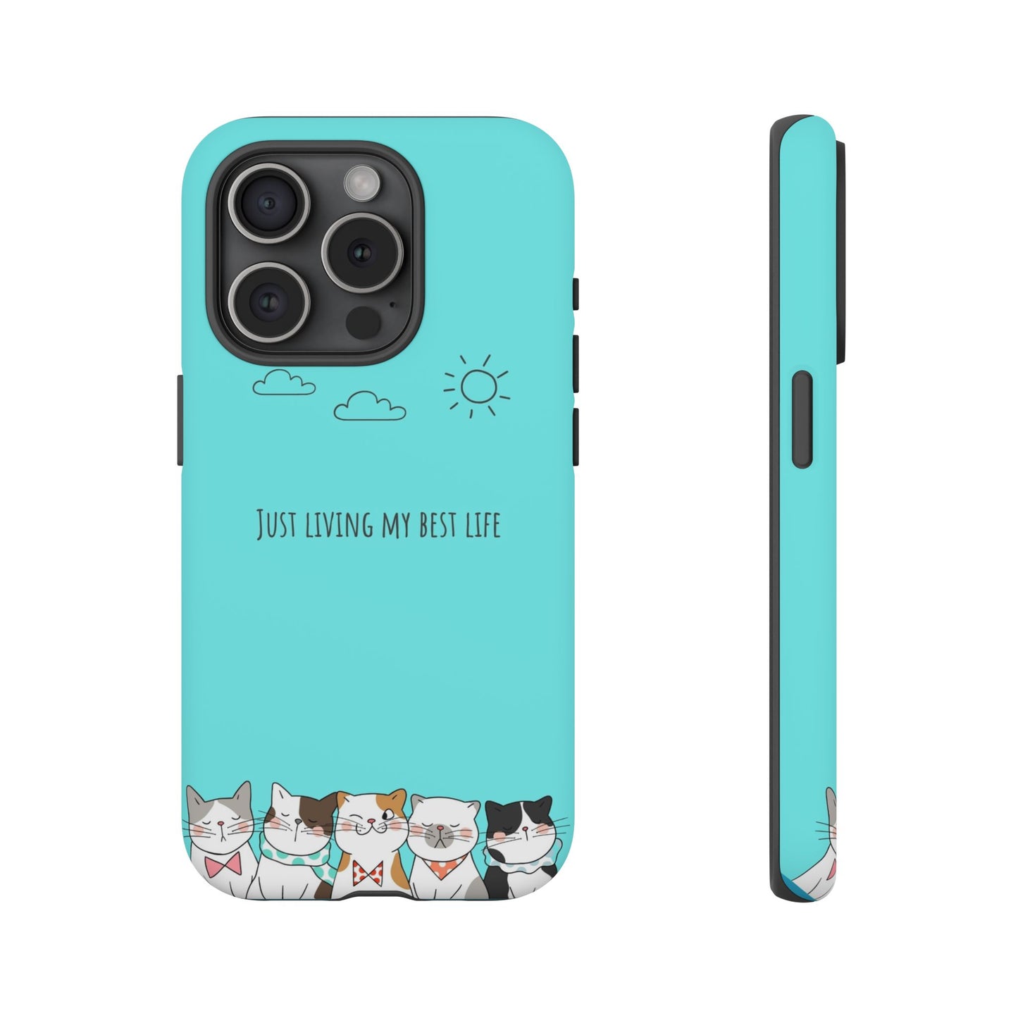 Durable Tough Phone Case, Stylish Trendy Glossy Finish, Cute Design for Smartphone Protection