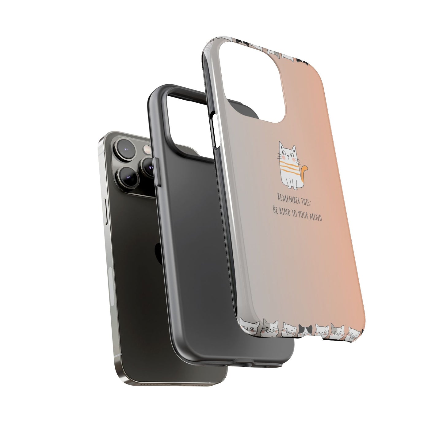 Durable Tough Phone Case, Cute Stylish Design, Glossy Trendy Cover for Smartphone Protection