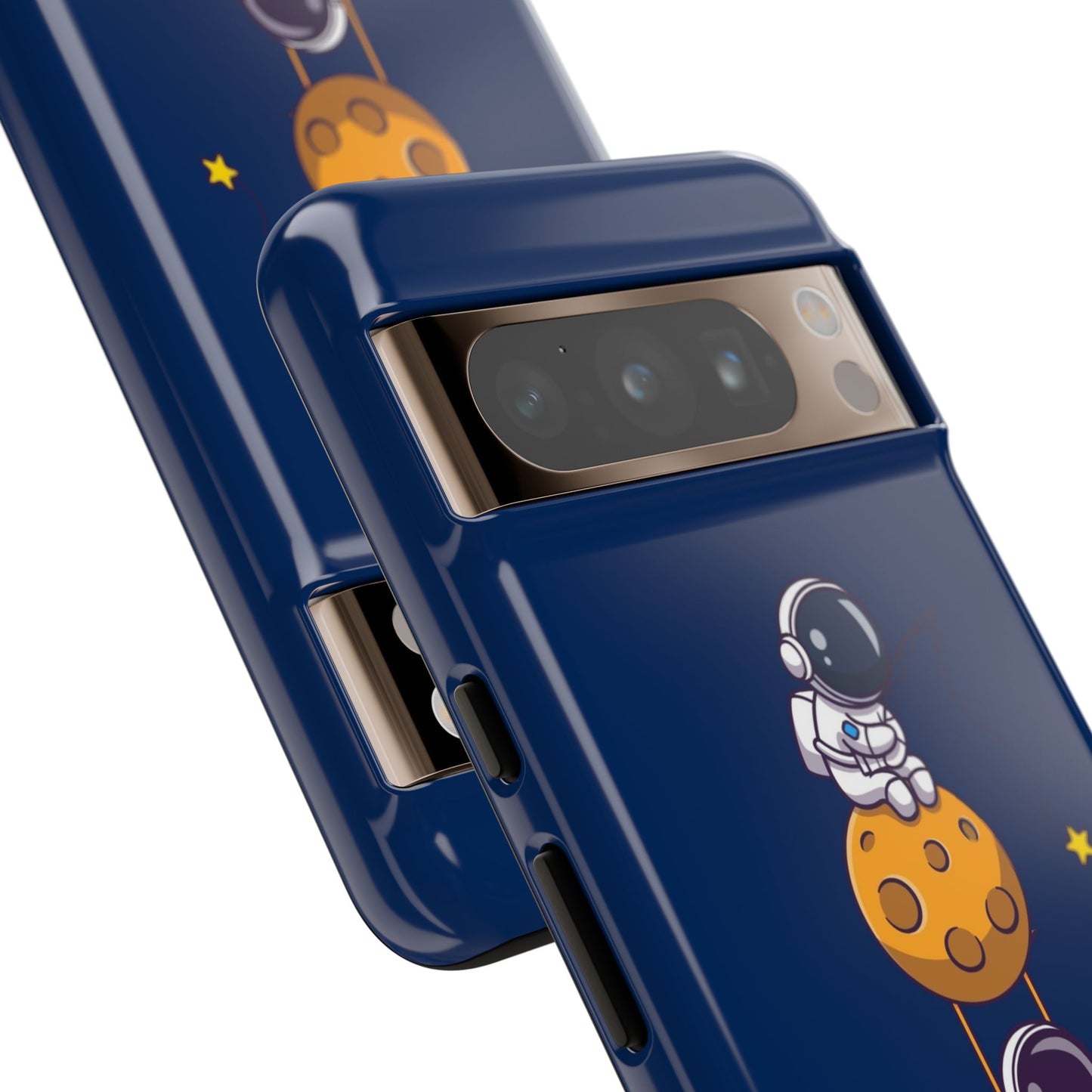 Astronaut Adventure Phone Case - Galaxy Design with Space Explorers