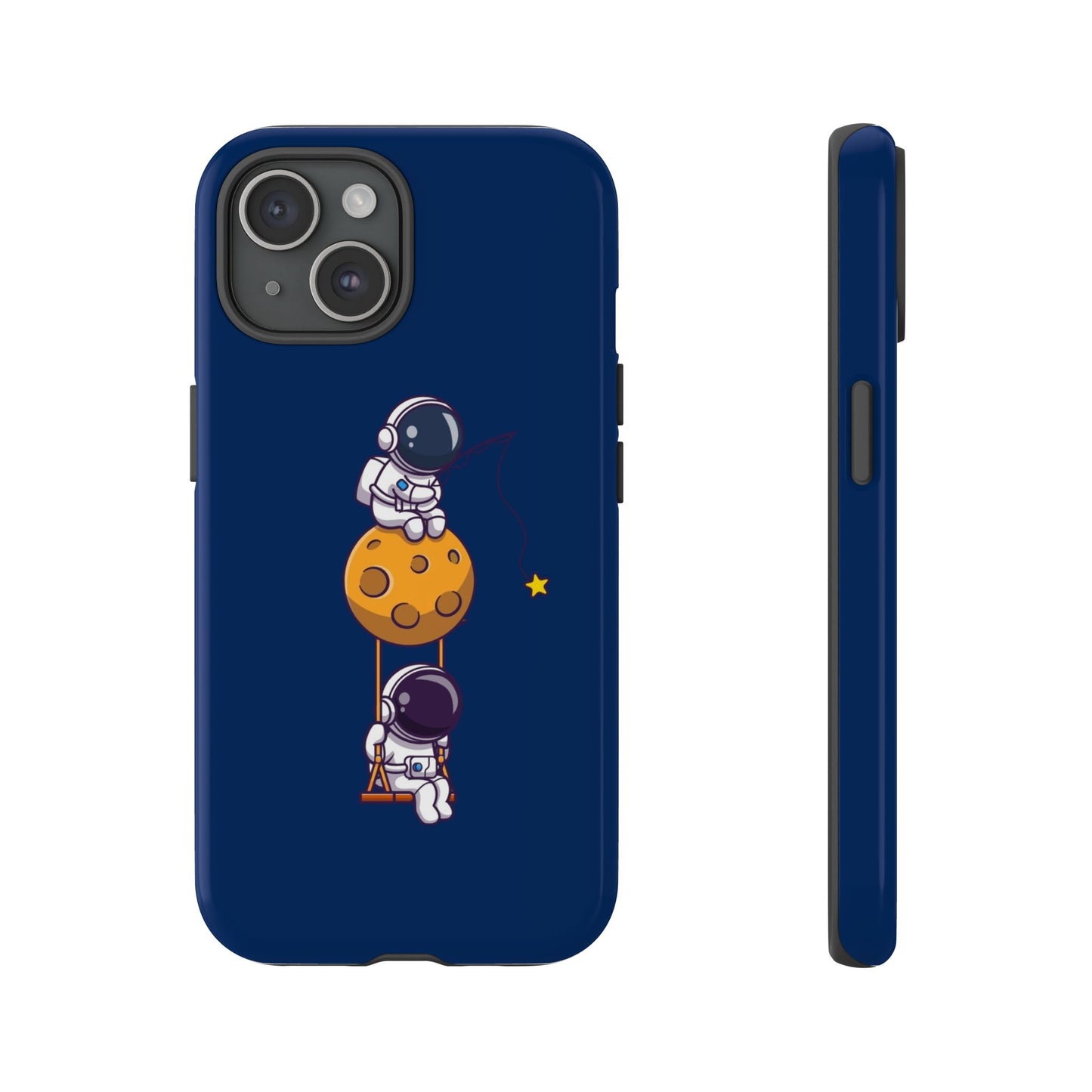 Astronaut Adventure Phone Case - Galaxy Design with Space Explorers